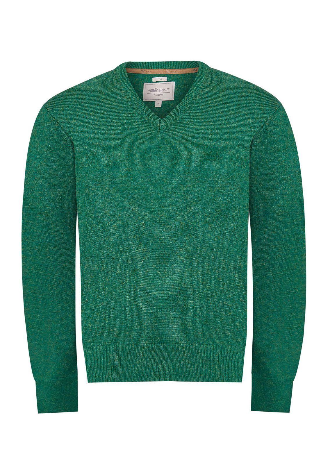 Chaleco Lana Hombre Swinv Verde-0