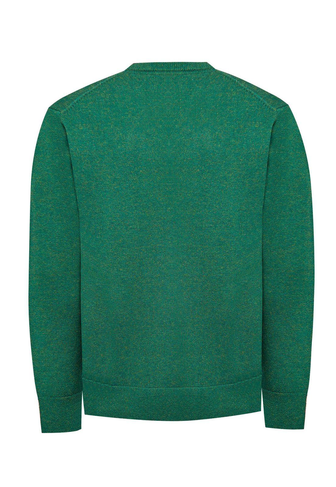 Chaleco Lana Hombre Swinv Verde-1