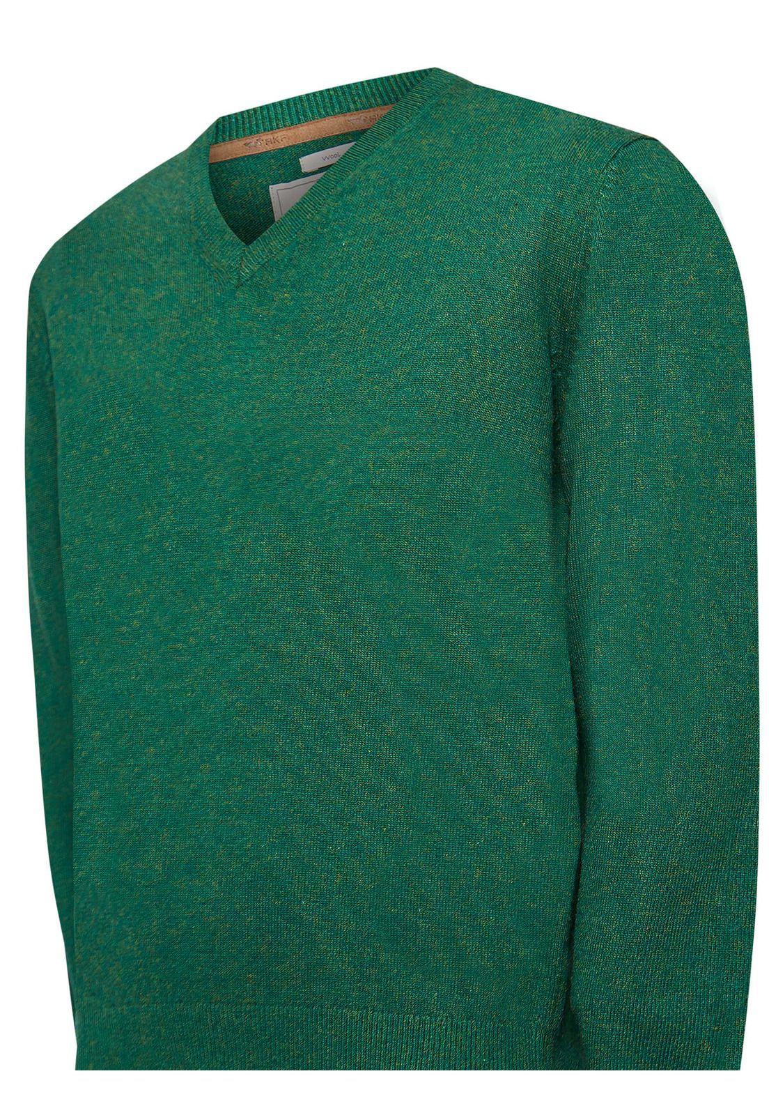 Chaleco Lana Hombre Swinv Verde-3