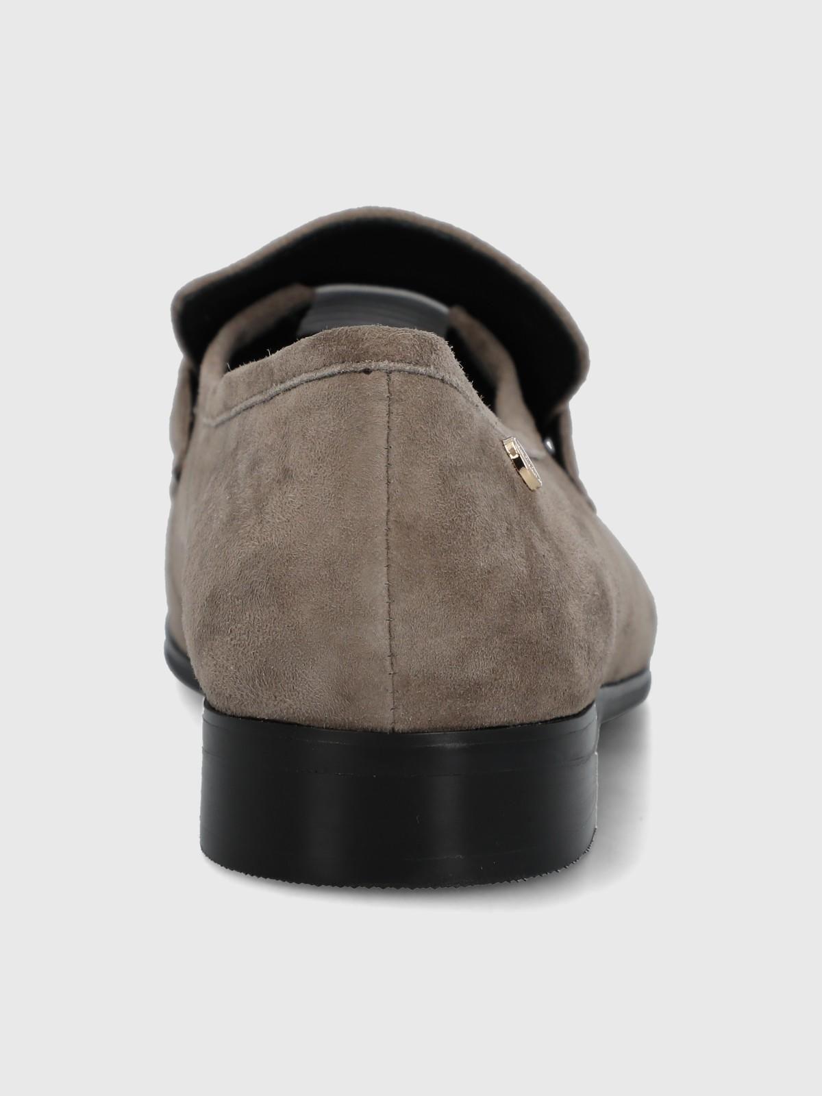 Mocasin Cuero Mujer Sulana Café-6