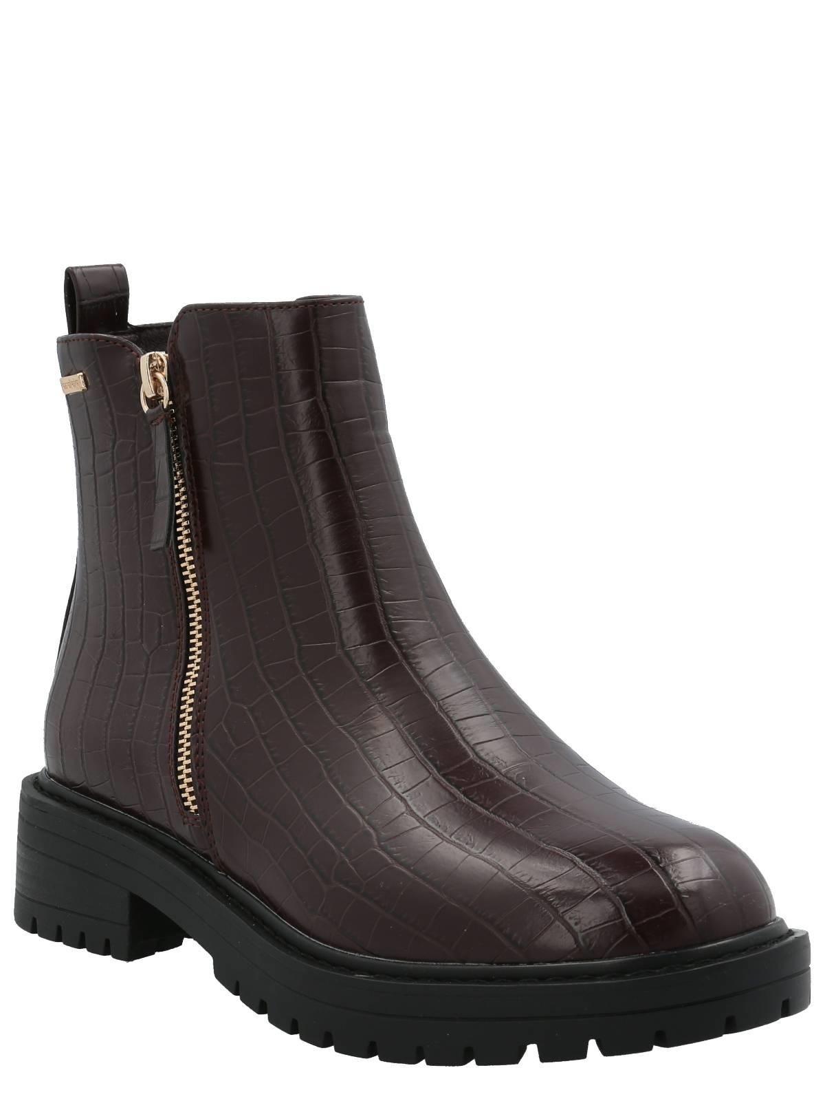 Botín Compostela Mujer Burdeo-0