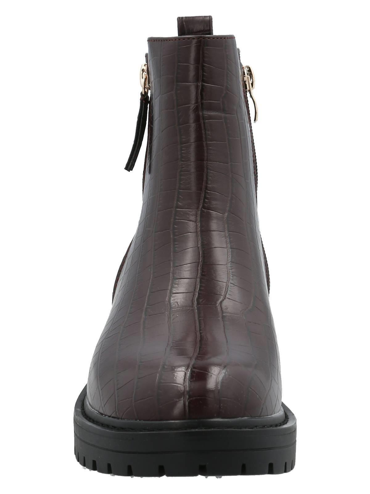 Botín Compostela Mujer Burdeo-4