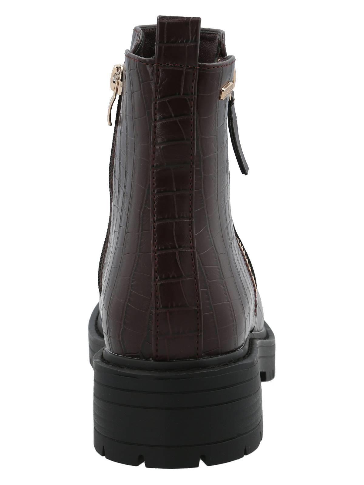 Botín Compostela Mujer Burdeo-7