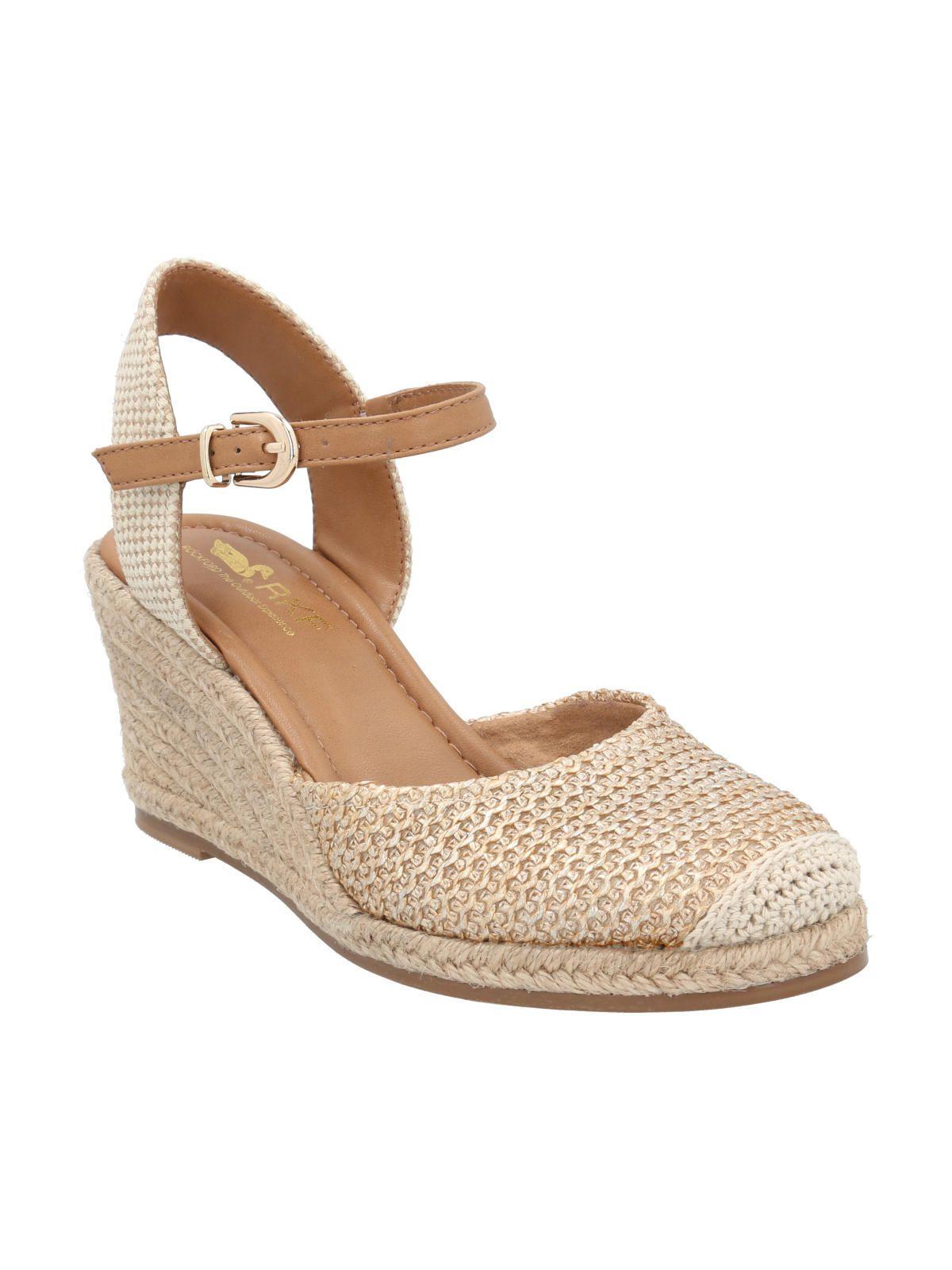 Alpargata Cuero Mujer Dallas Café-1