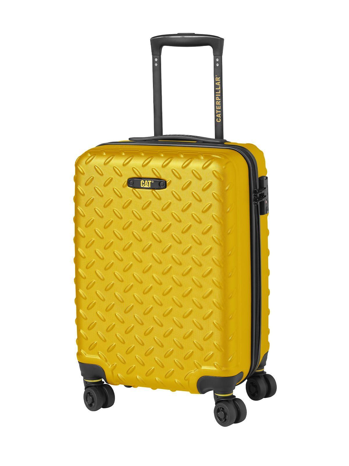 Maleta de viaje Cabina 4 Ruedas Ind Plate Amarillo-0