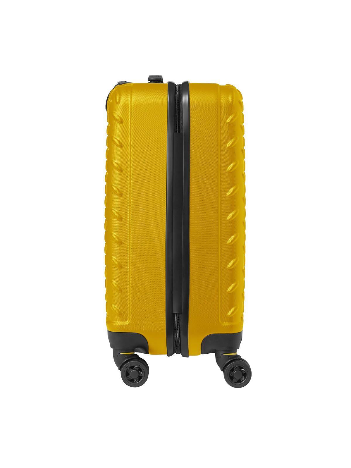 Maleta de viaje Cabina 4 Ruedas Ind Plate Amarillo-2