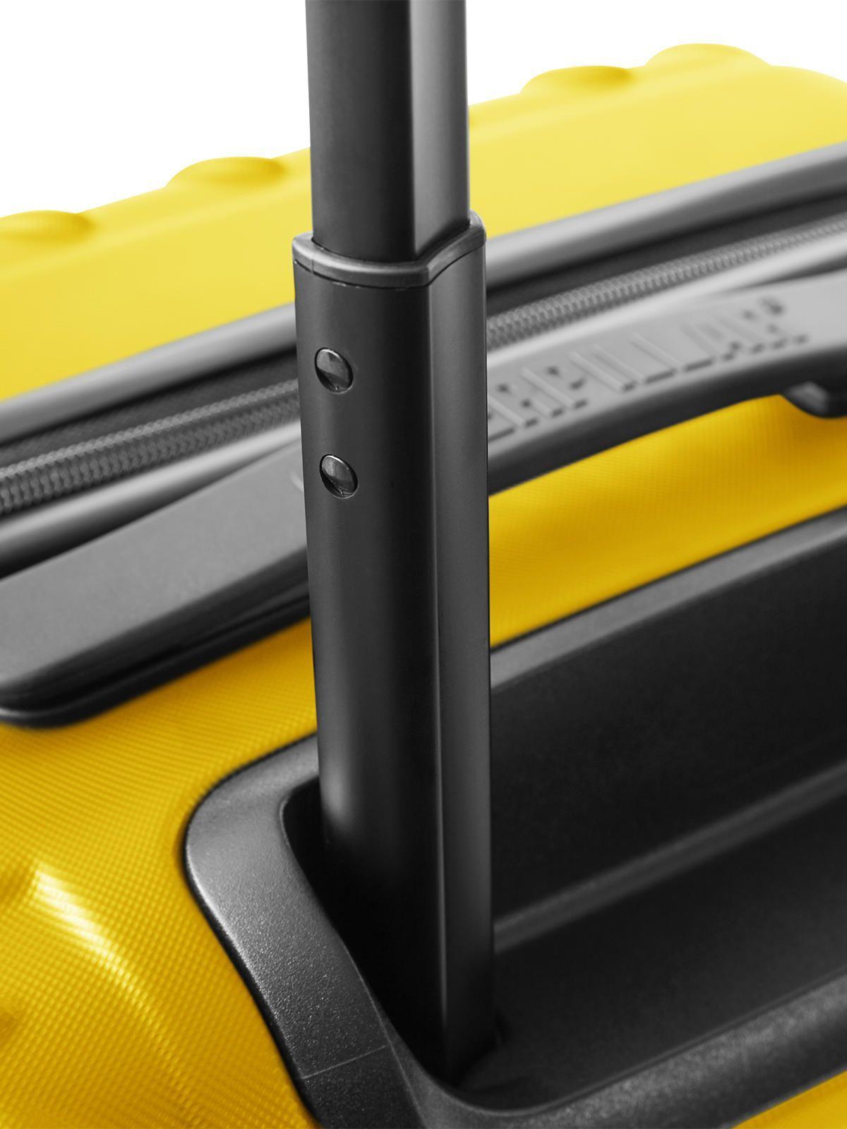 Maleta de viaje Cabina 4 Ruedas Ind Plate Amarillo-7