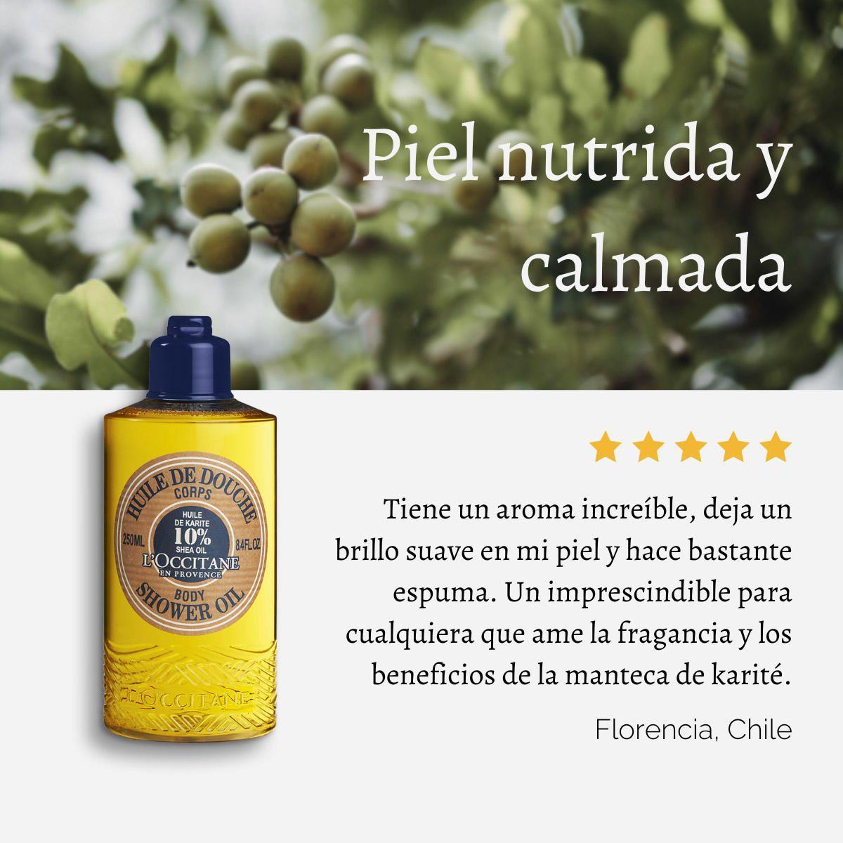 Aceite de Ducha Karité 250 ml LOccitane-4