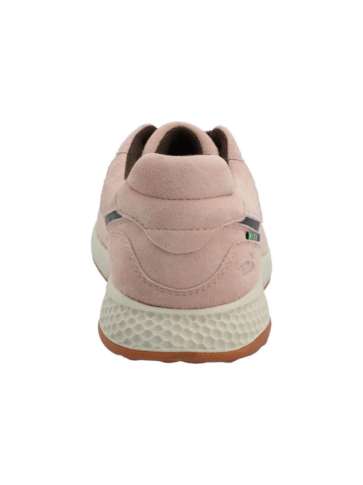 Zapatilla Cuero Mujer Kansas Rosado-6