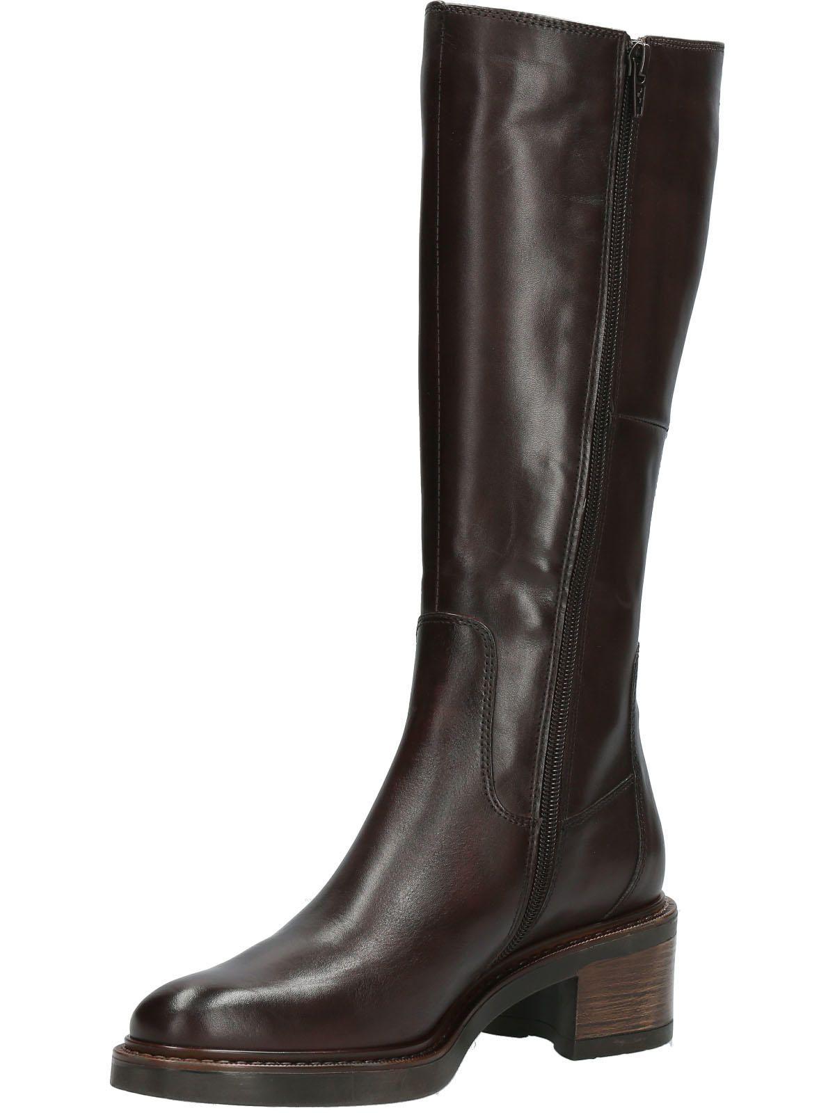 Bota Cuero Mujer Eloise Café-3