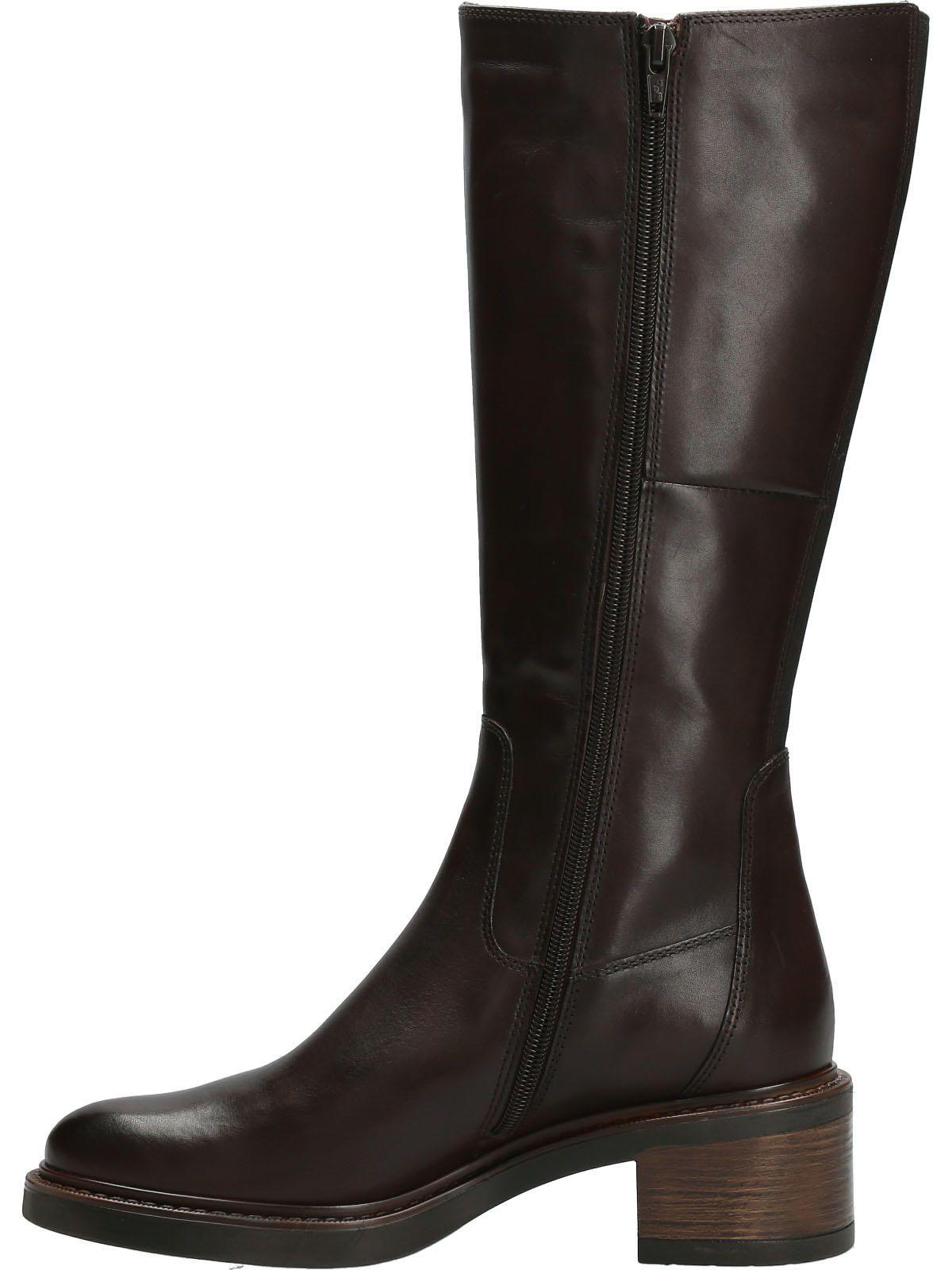 Bota Cuero Mujer Eloise Café-4