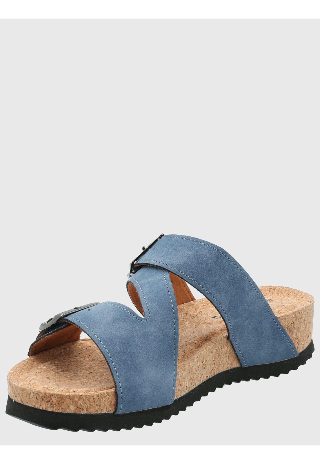 Sandalia Mujer Eliza Denim -4