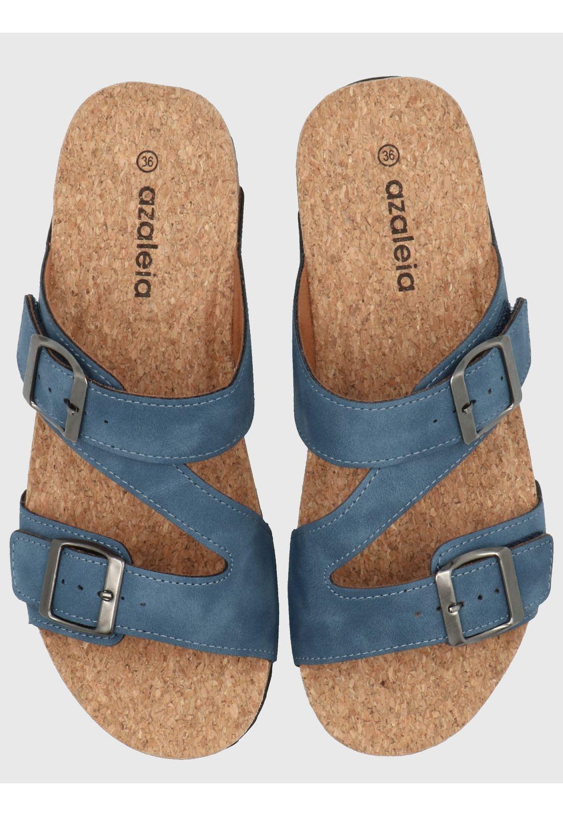 Sandalia Mujer Eliza Denim -6