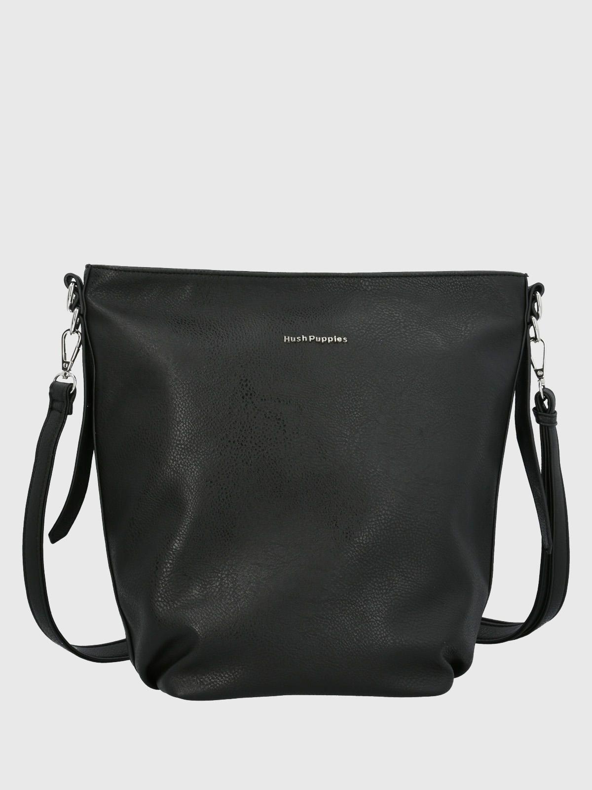 Cartera Ecocuero Mujer Cordy Hobo Negro-0