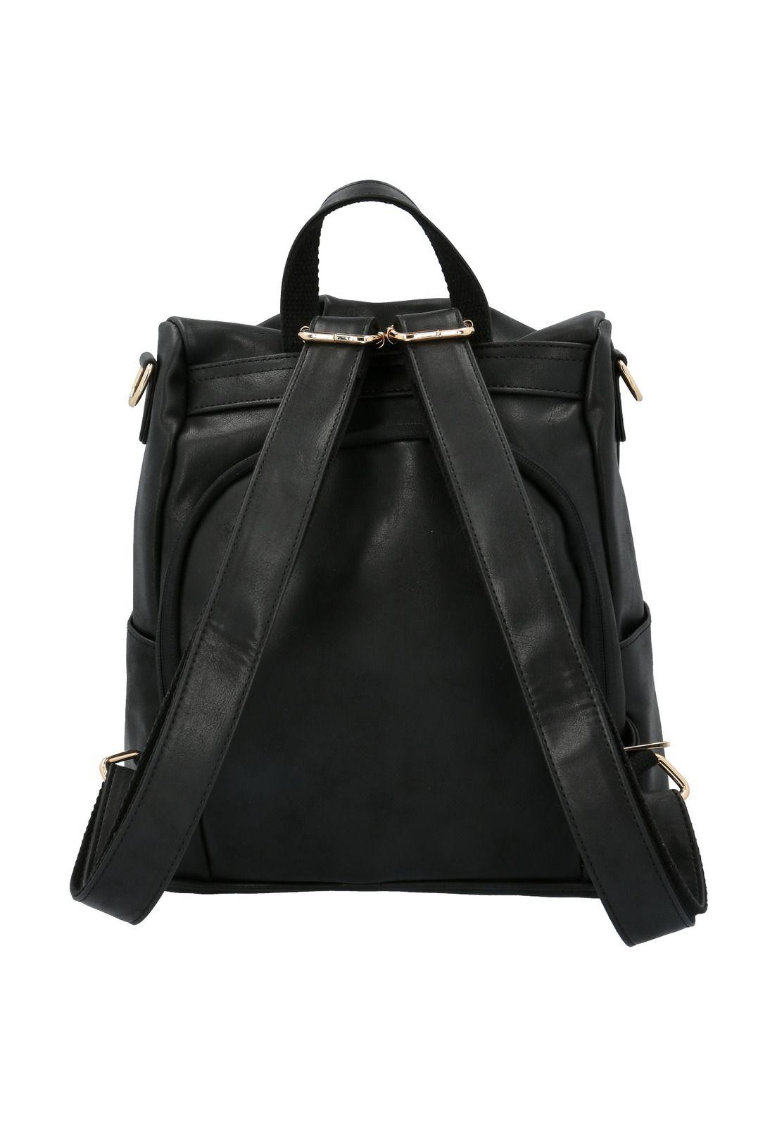 Mochila Mujer James Back Negro-2