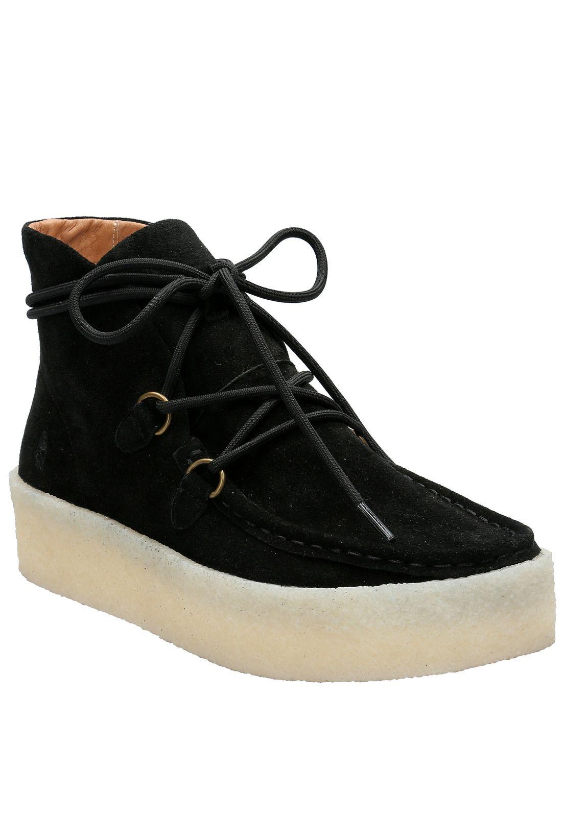 Botin Cuero Mujer Recife Boot Negro-0