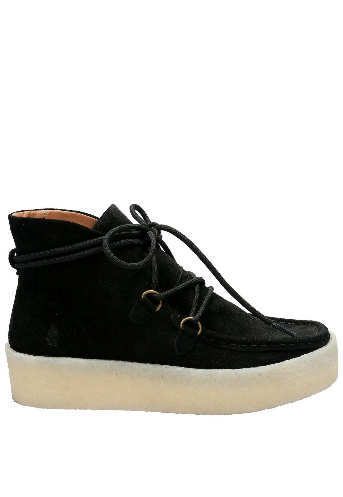 Botin Cuero Mujer Recife Boot Negro-1