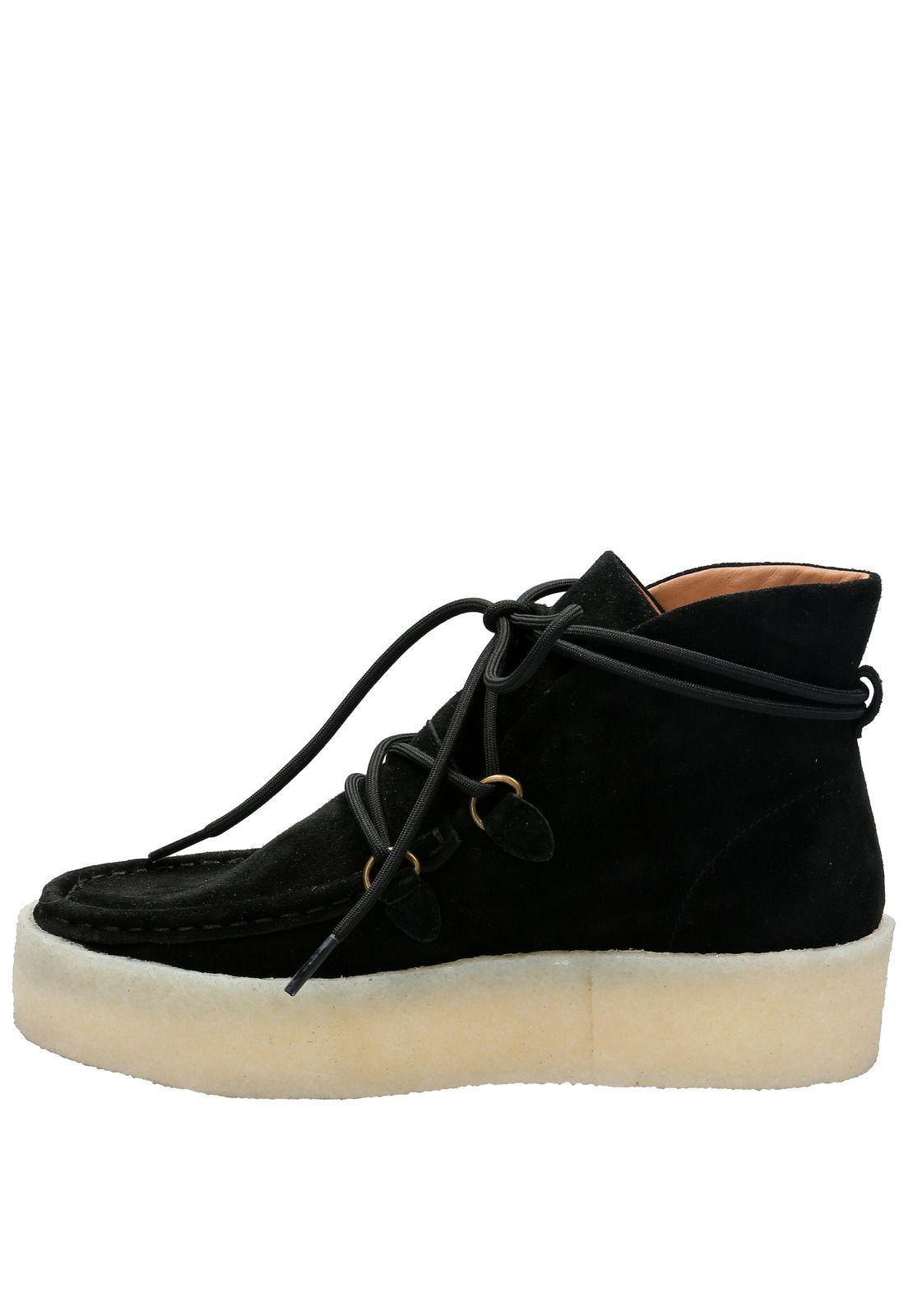 Botin Cuero Mujer Recife Boot Negro-5