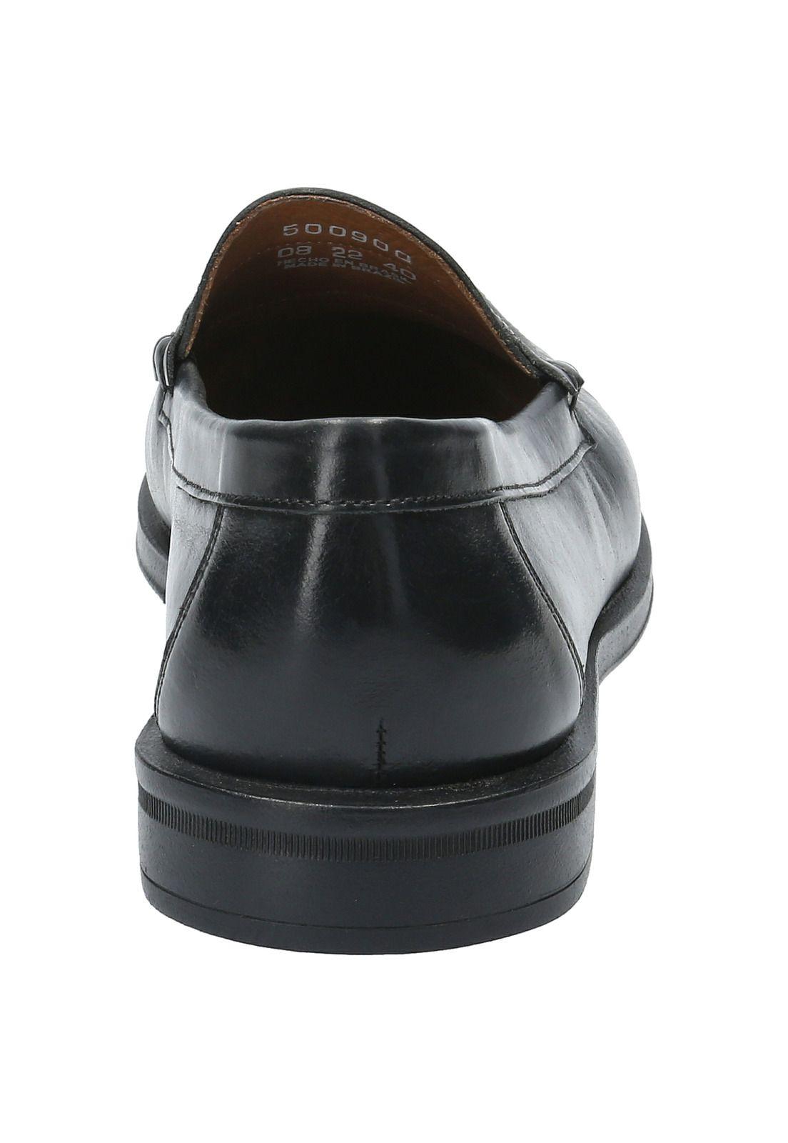 Mocasin Cuero Hombre Stanford Burdeo-6
