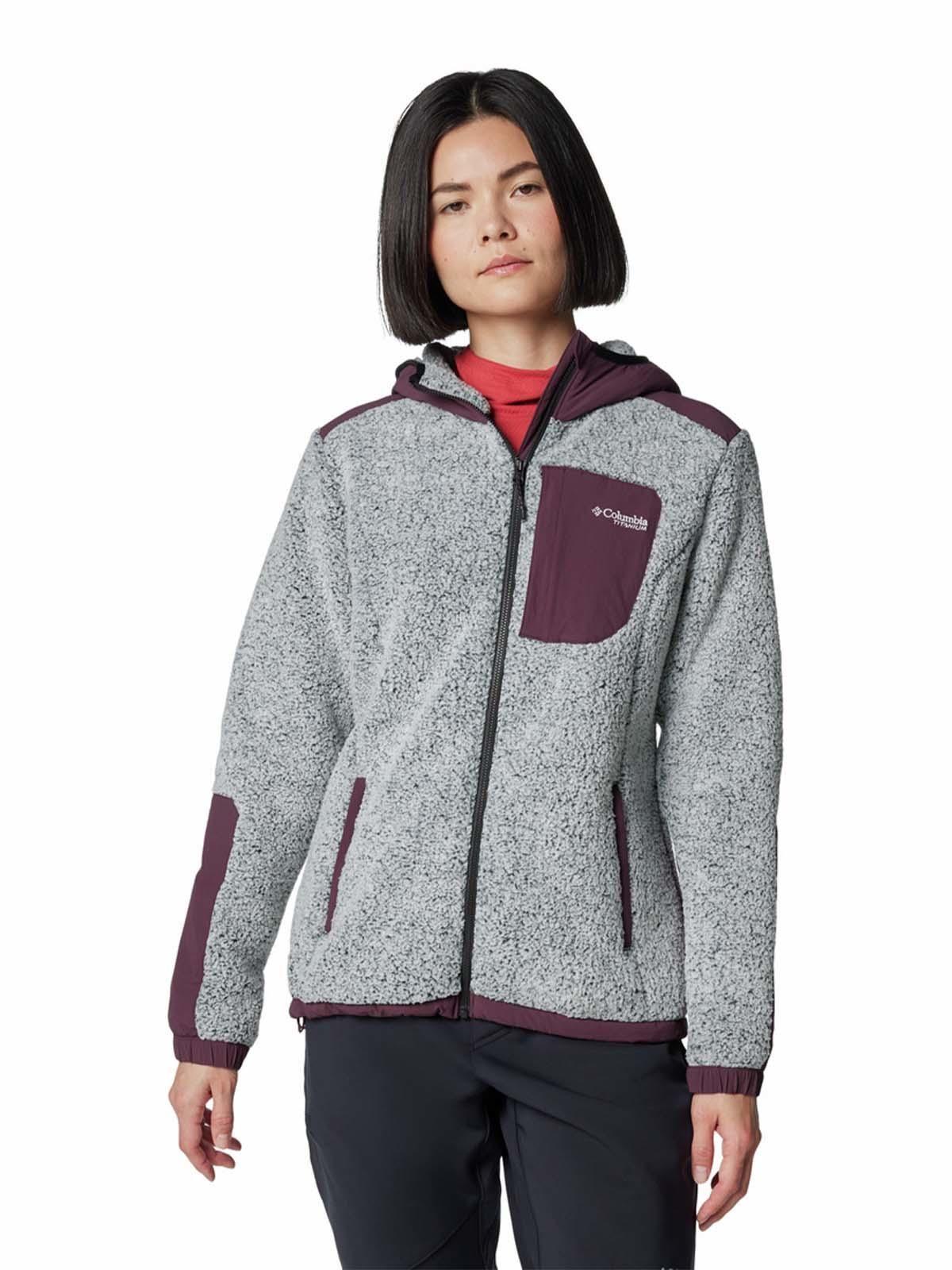 Polar Mujer Arctic Crest Full Zip Morado-0