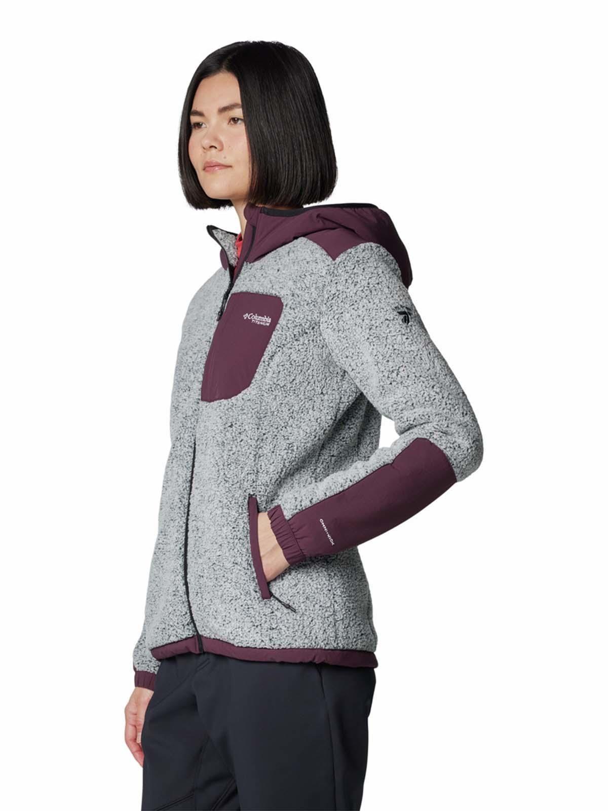 Polar Mujer Arctic Crest Full Zip Morado-1