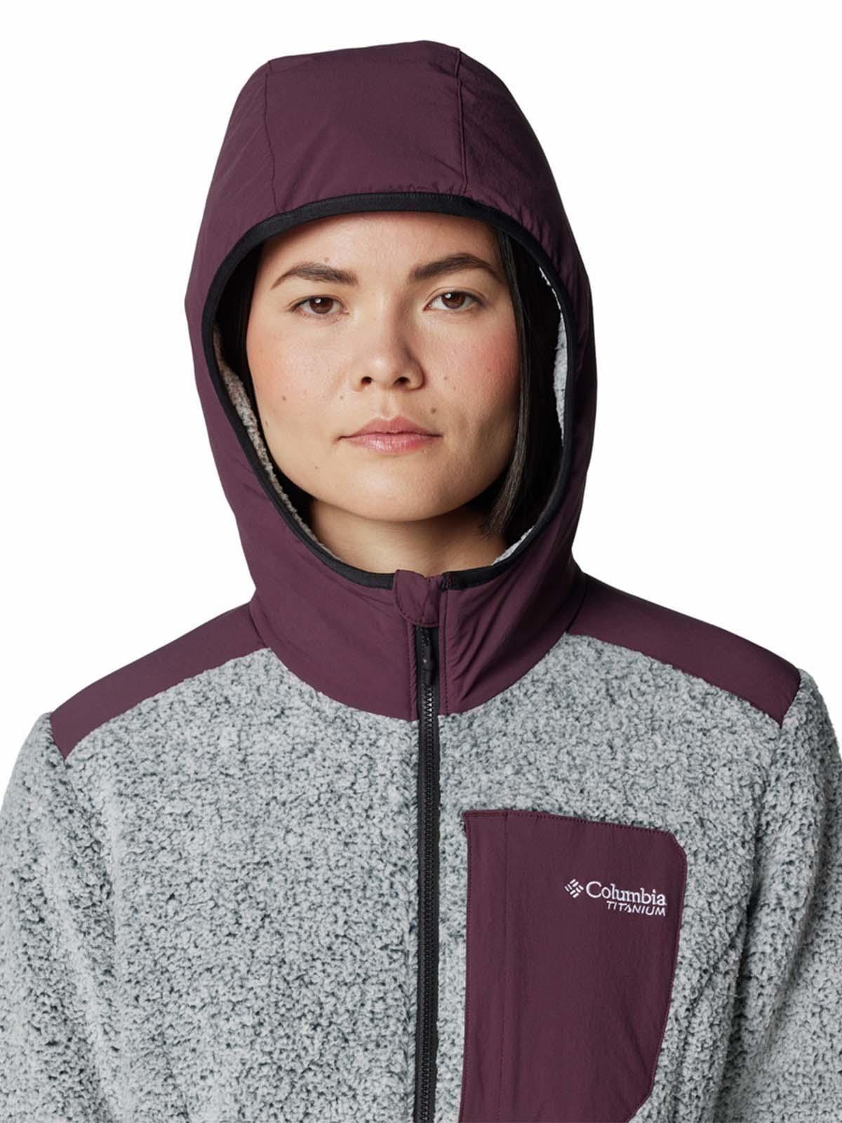 Polar Mujer Arctic Crest Full Zip Morado-3