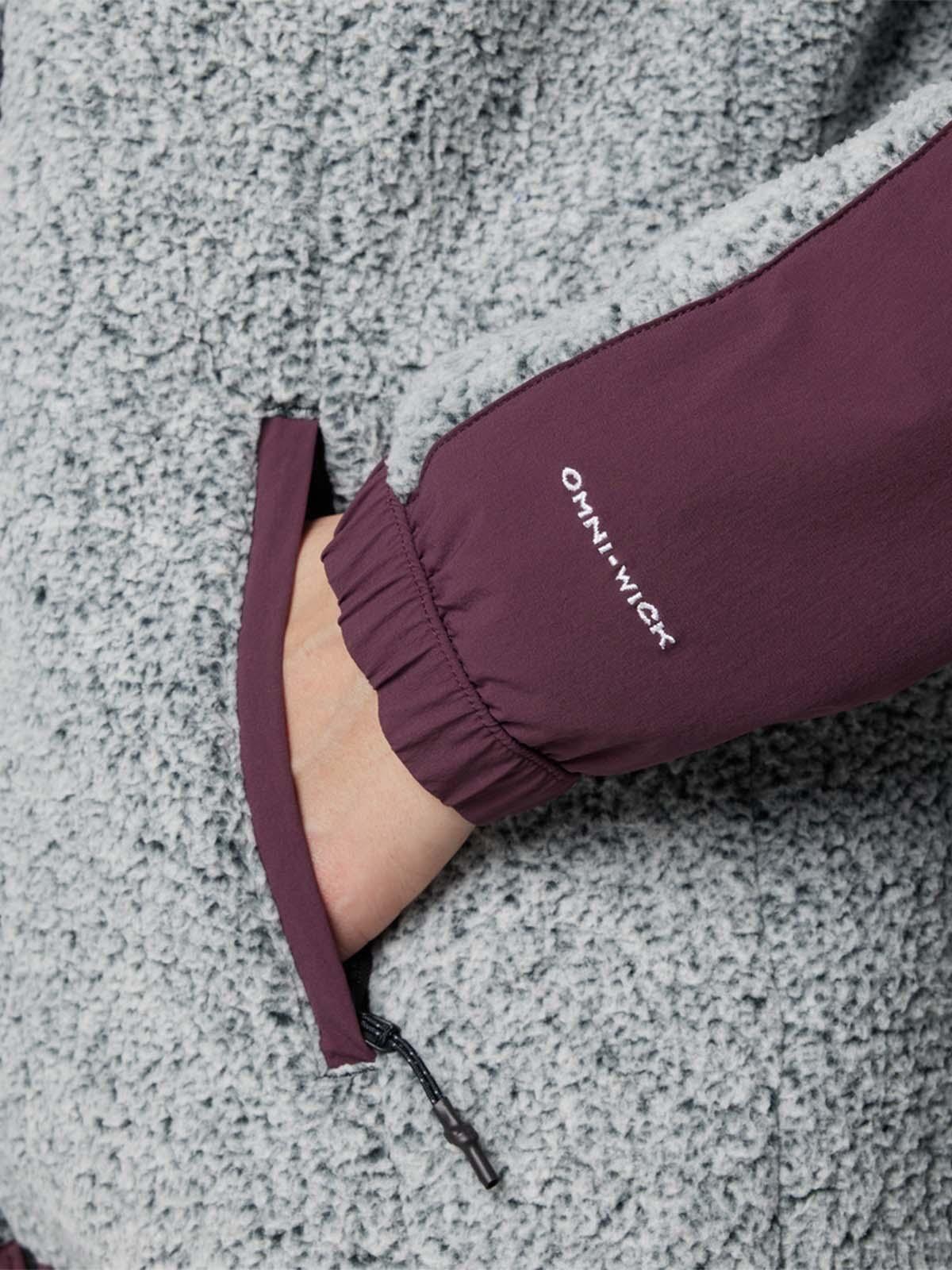 Polar Mujer Arctic Crest Full Zip Morado-4