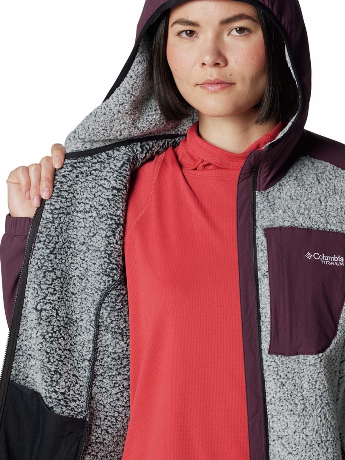 Polar Mujer Arctic Crest Full Zip Morado-5