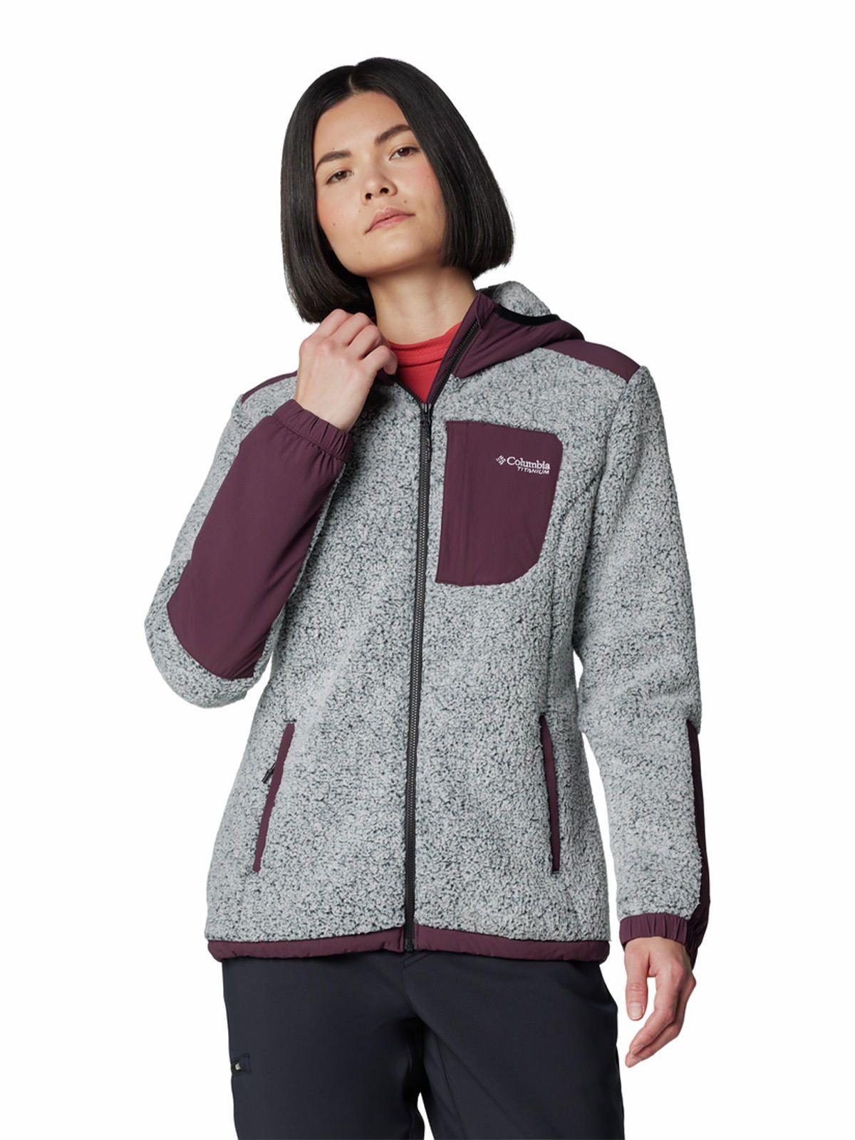 Polar Mujer Arctic Crest Full Zip Morado-9