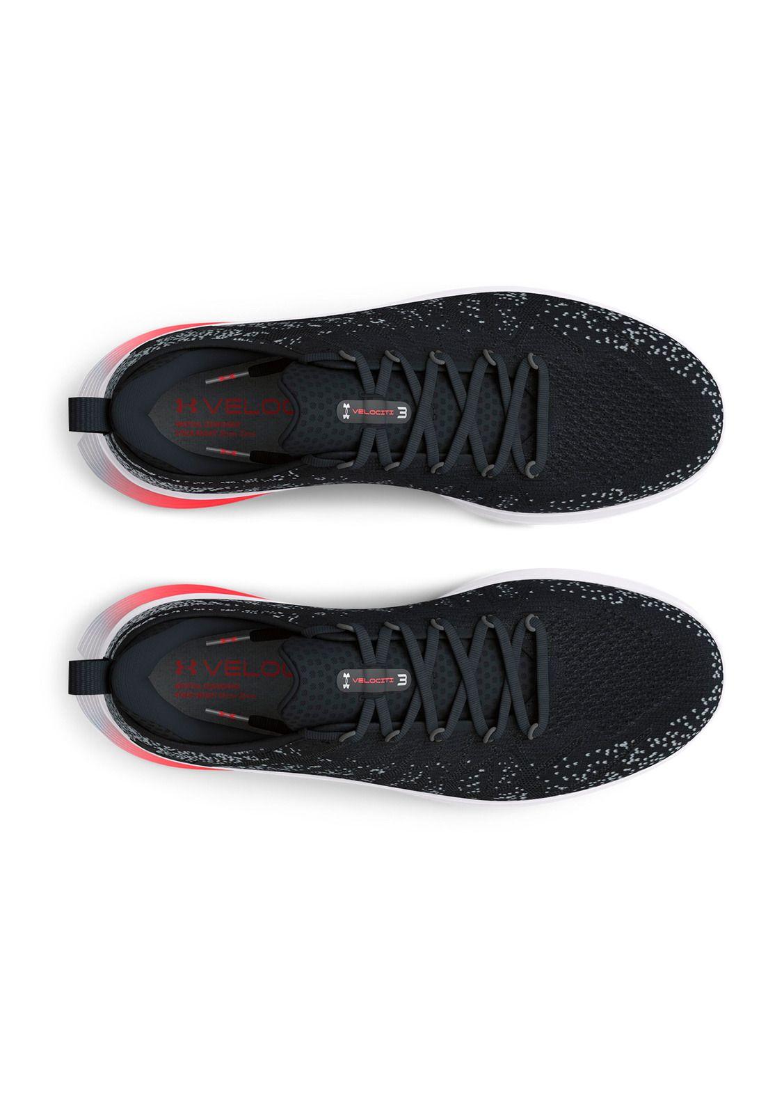 Zapatillas running UA Velociti 3 para mujer Negro-4