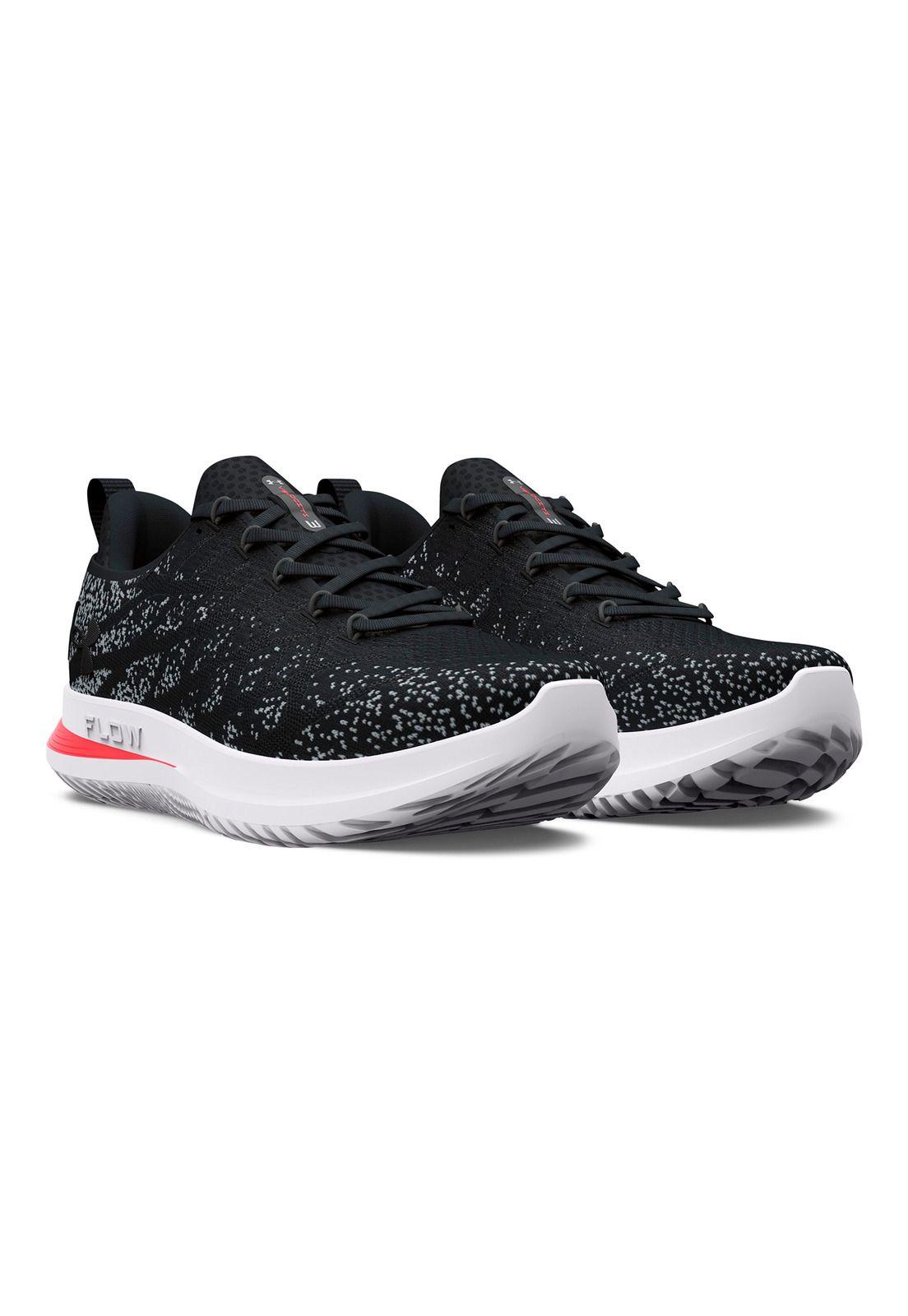 Zapatillas running UA Velociti 3 para mujer Negro-5