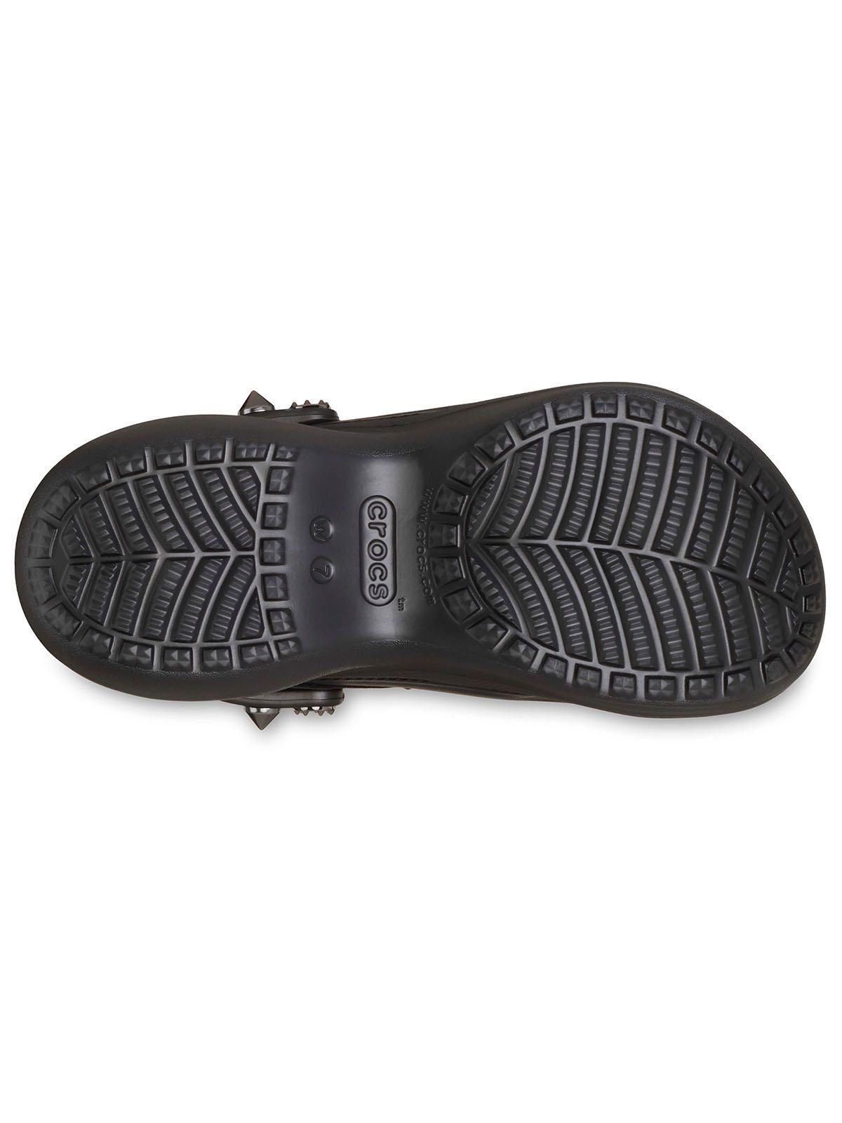 Zueco Crocs Mujer Plataforma Bae Studded Clog Negro-5