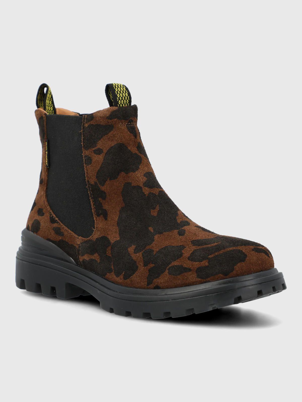 Botin Cuero Mujer One And Only Multicolor-0