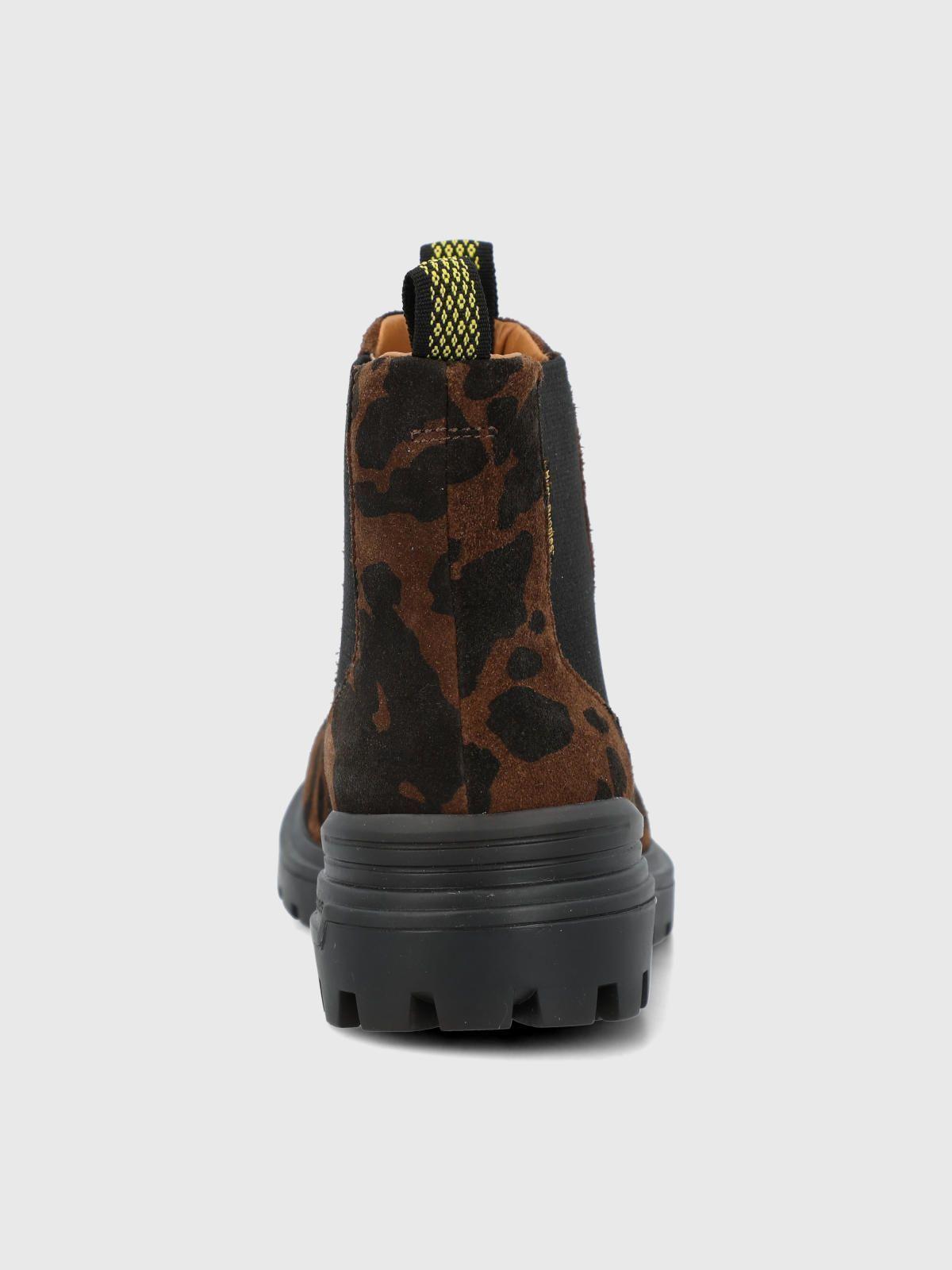 Botin Cuero Mujer One And Only Multicolor-6