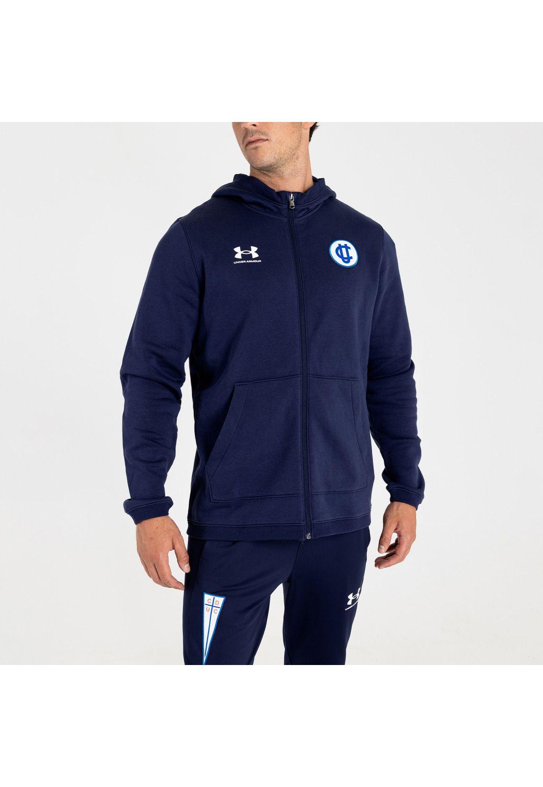 Polerón de Algodón UC para hombre azul-3