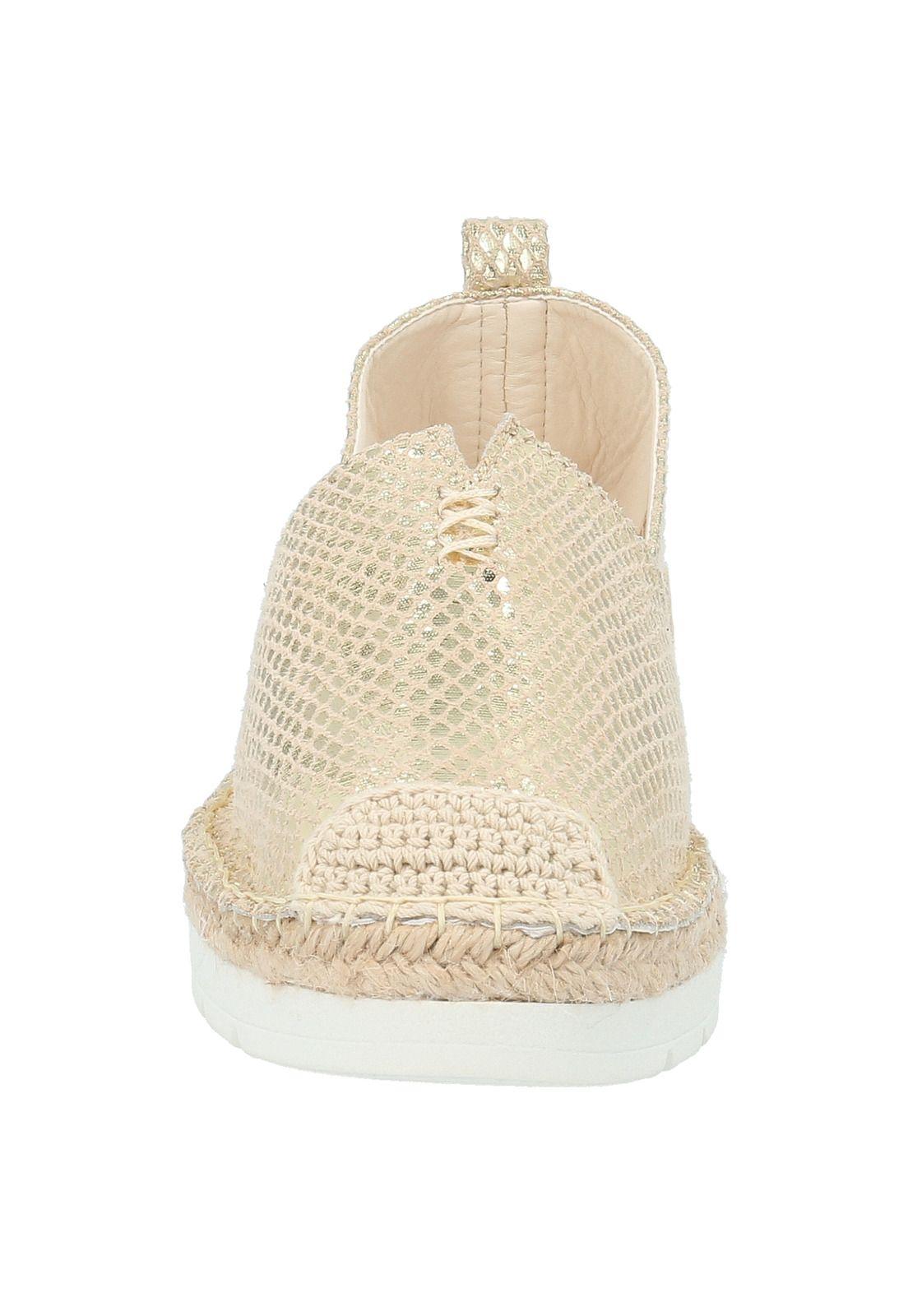 Alpargata Mujer Augus Dorado-2