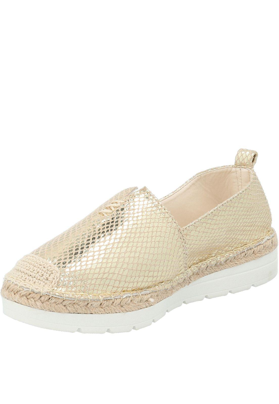 Alpargata Mujer Augus Dorado-3