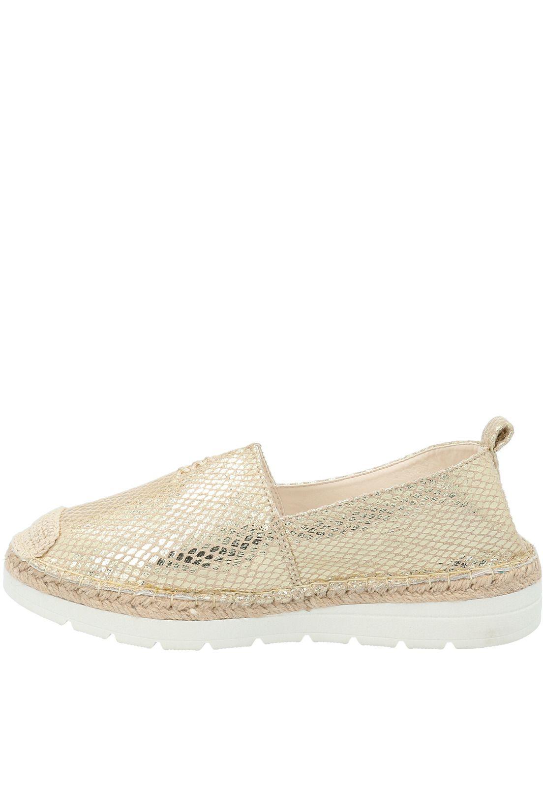 Alpargata Mujer Augus Dorado-4