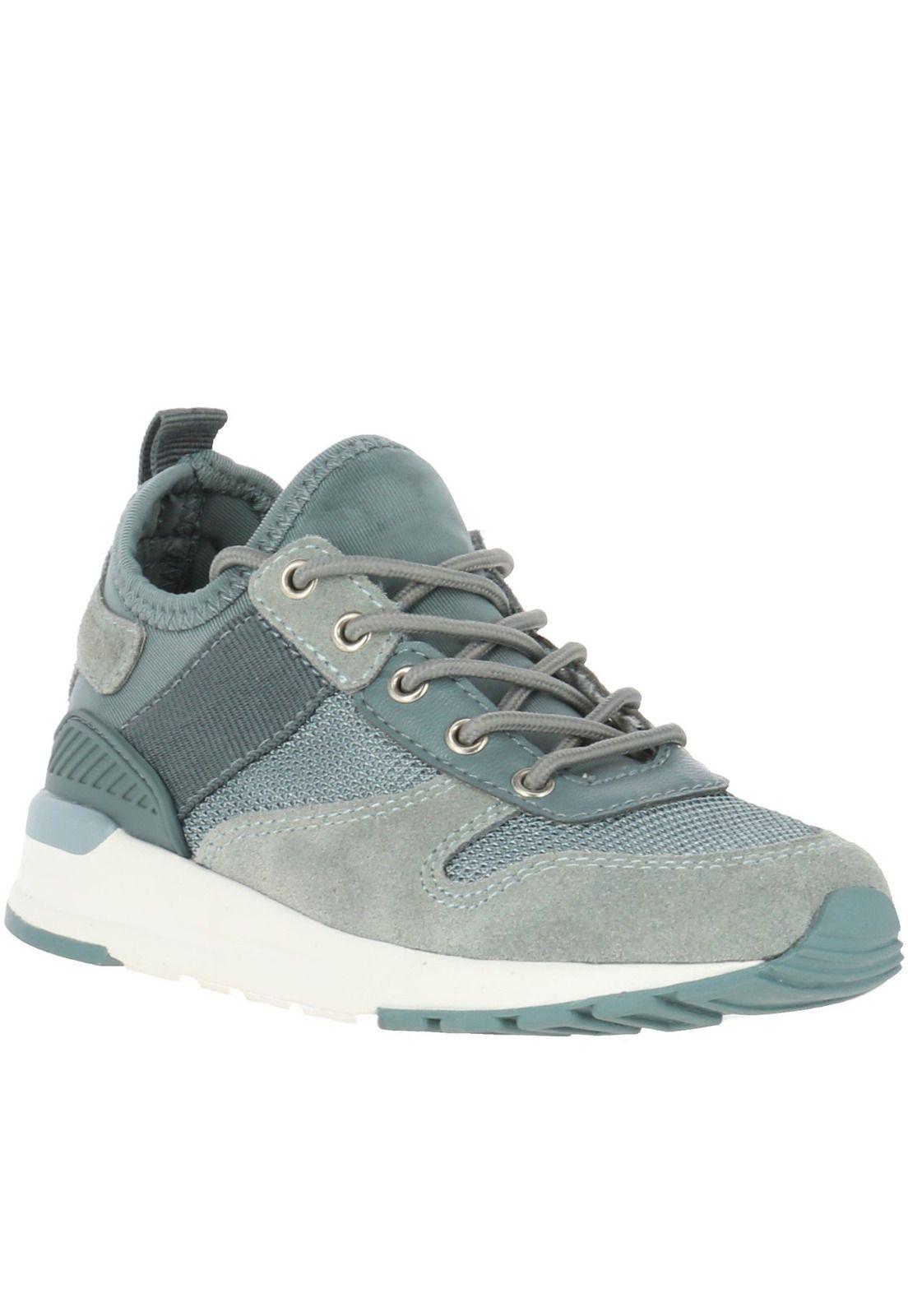 Zapatilla Cuero Fly-K Azul-1