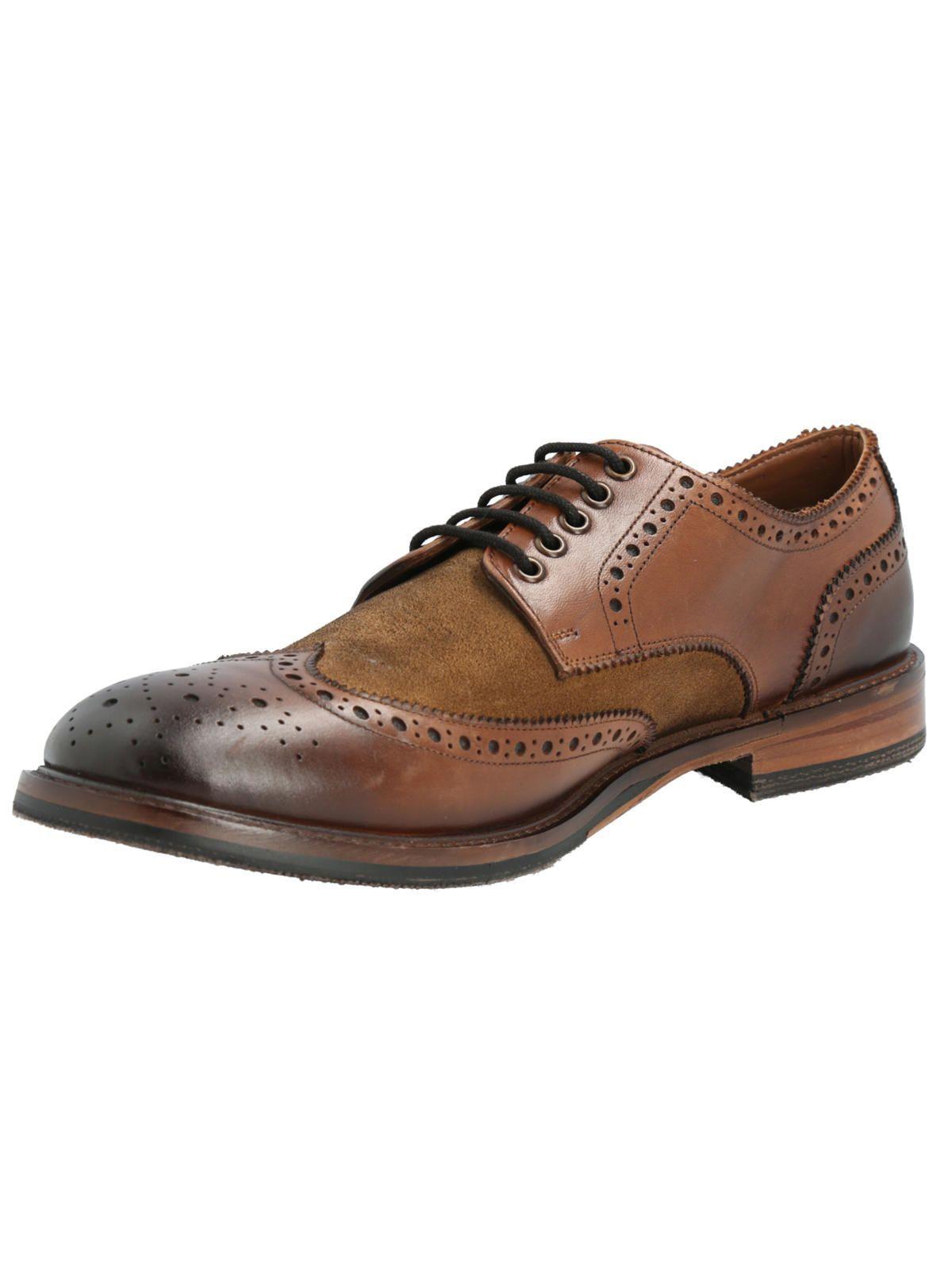 Zapato Cuero Hombre Monza Café -3