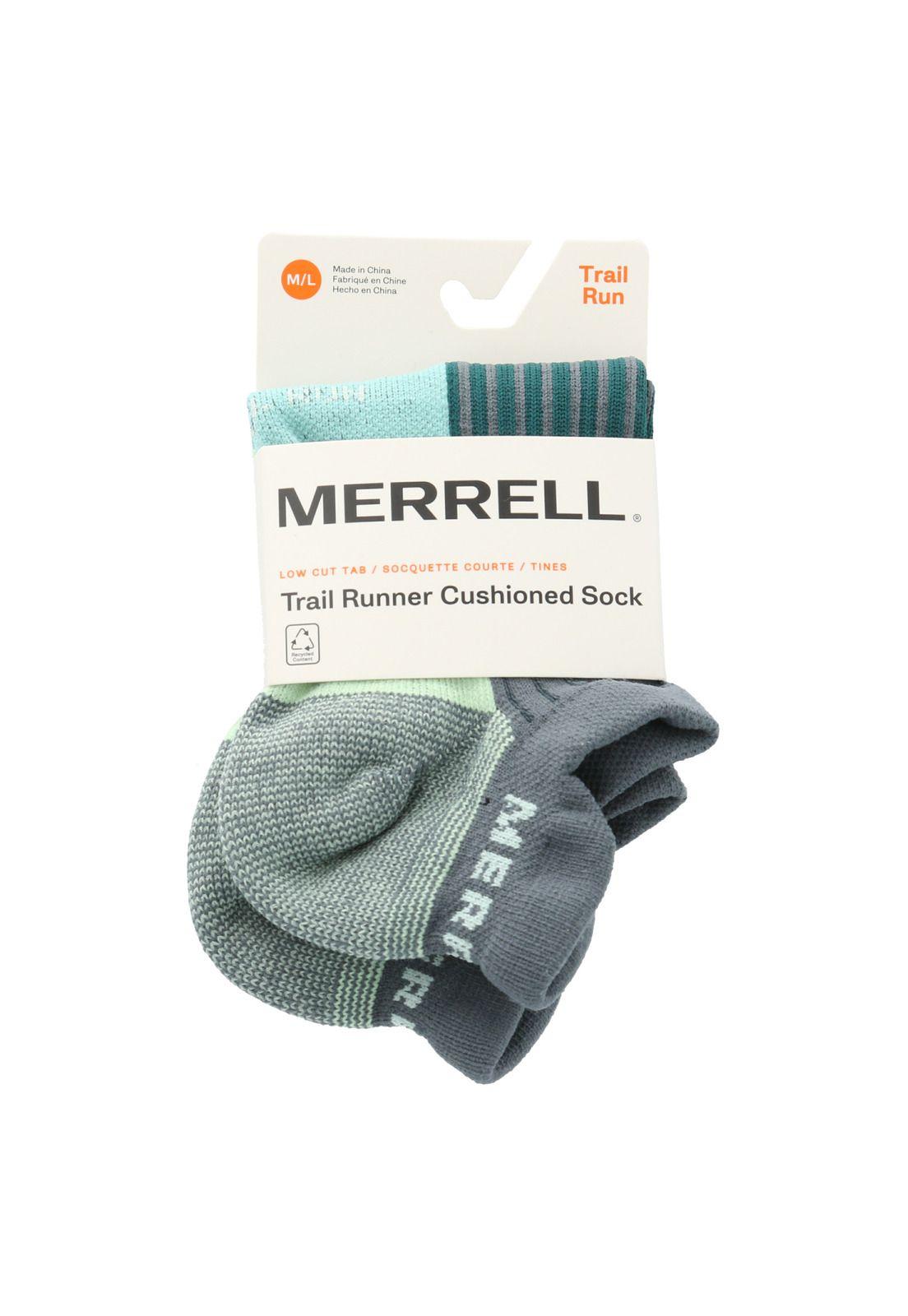 Calcetín Unisex Cushion TrailRunner Verde Musgo-1
