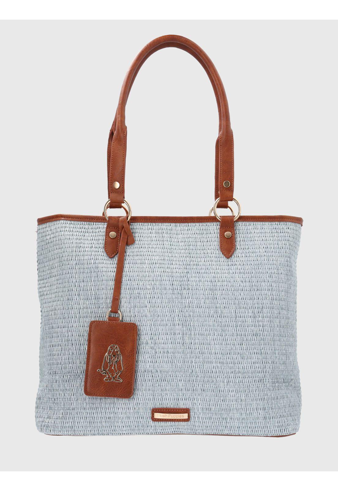 Cartera Ecocuero Celeste Yani Tote Mujer-0