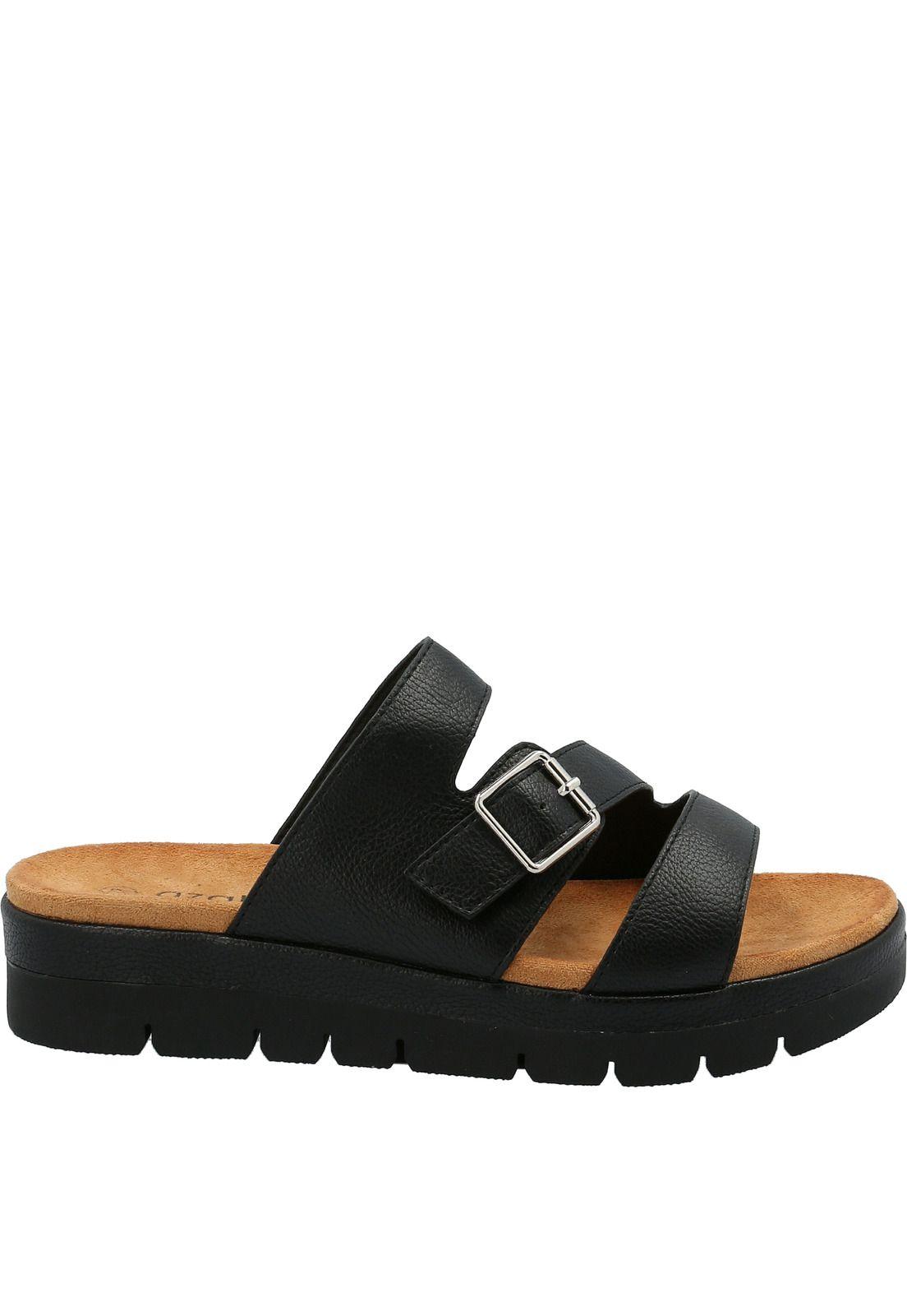 Sandalia Mujer Brit Negro-1