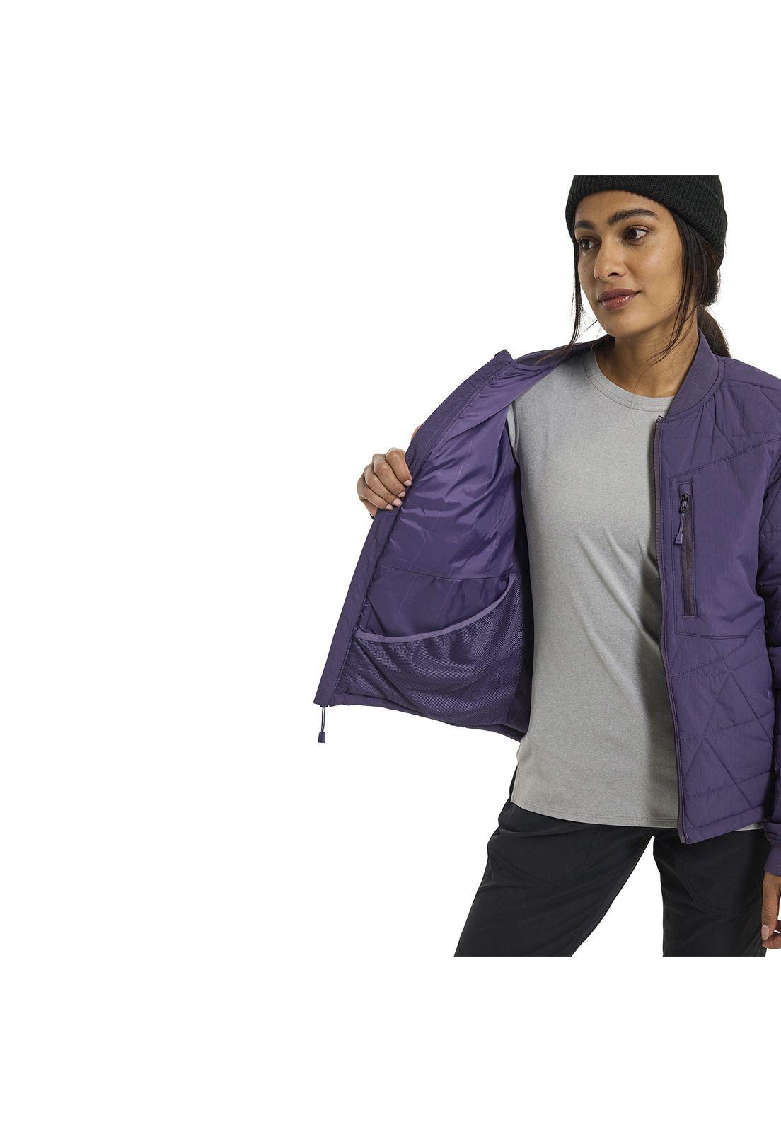 Parka Mujer Versatile Heat Insulated Morado-4