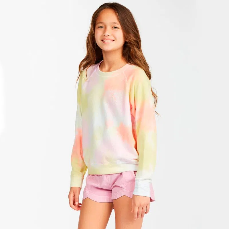 Polerón Niña Painted Rainbow Multicolor-1