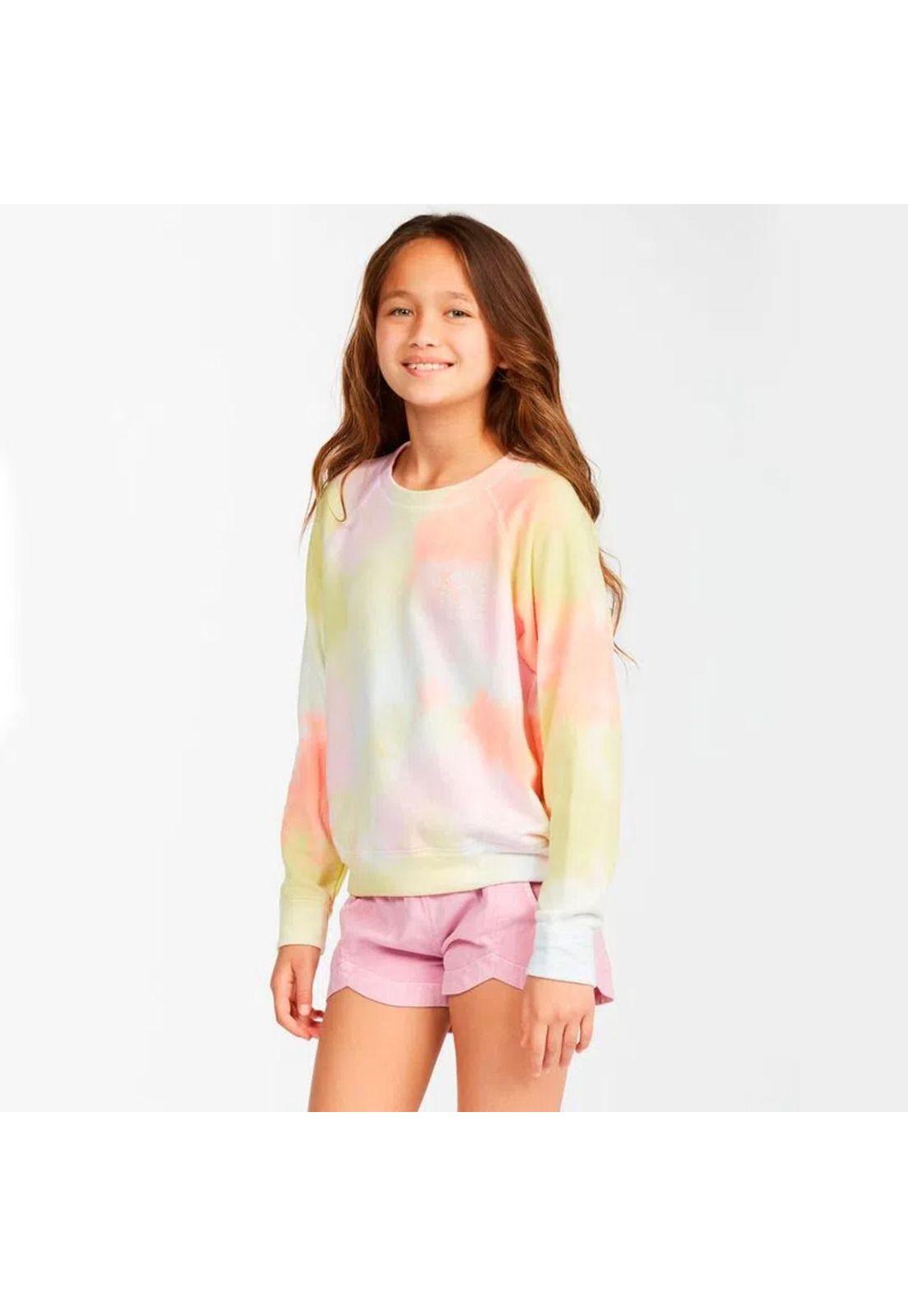 Polerón Niña Painted Rainbow Multicolor-1