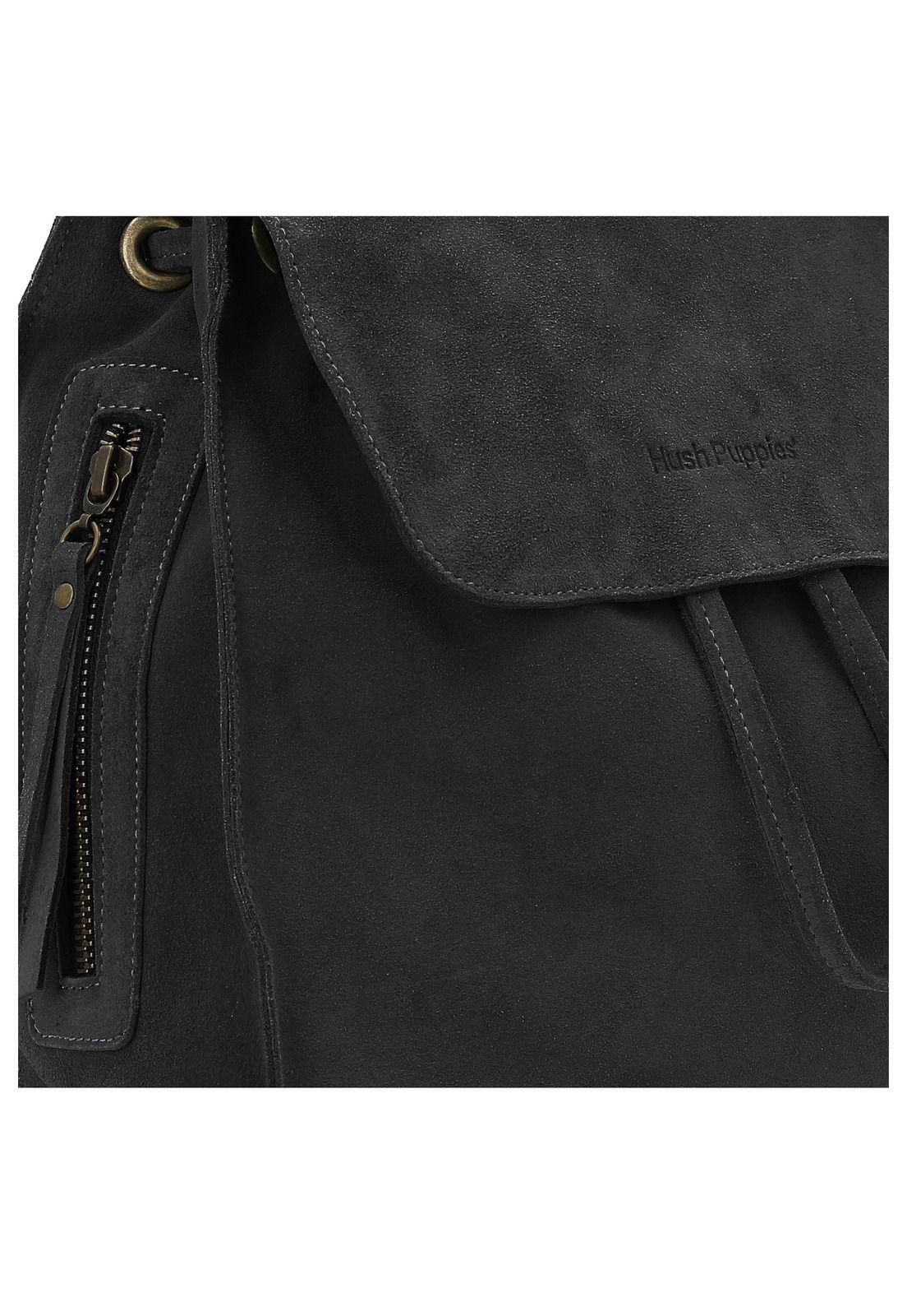 Mochila Cuero  Arantza Back Negro-3