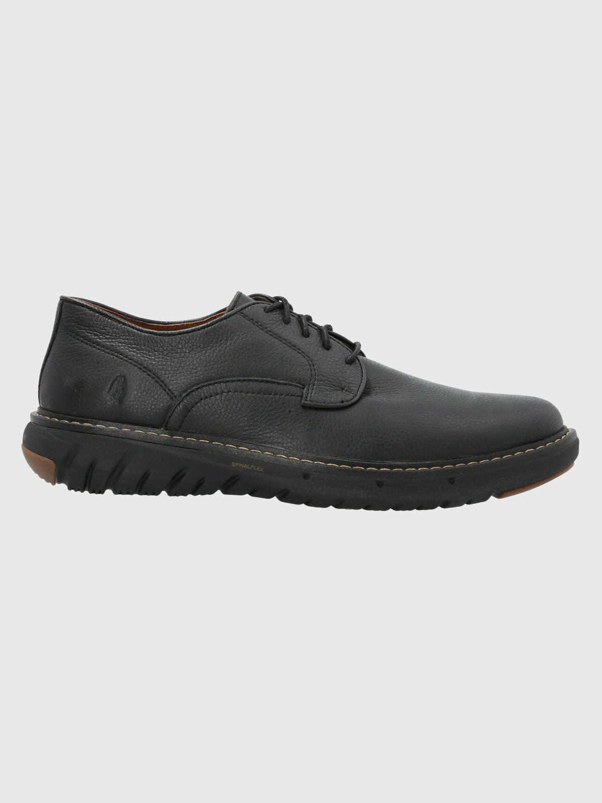 Zapato Cuero Hombre Smart Oxford Negro-1