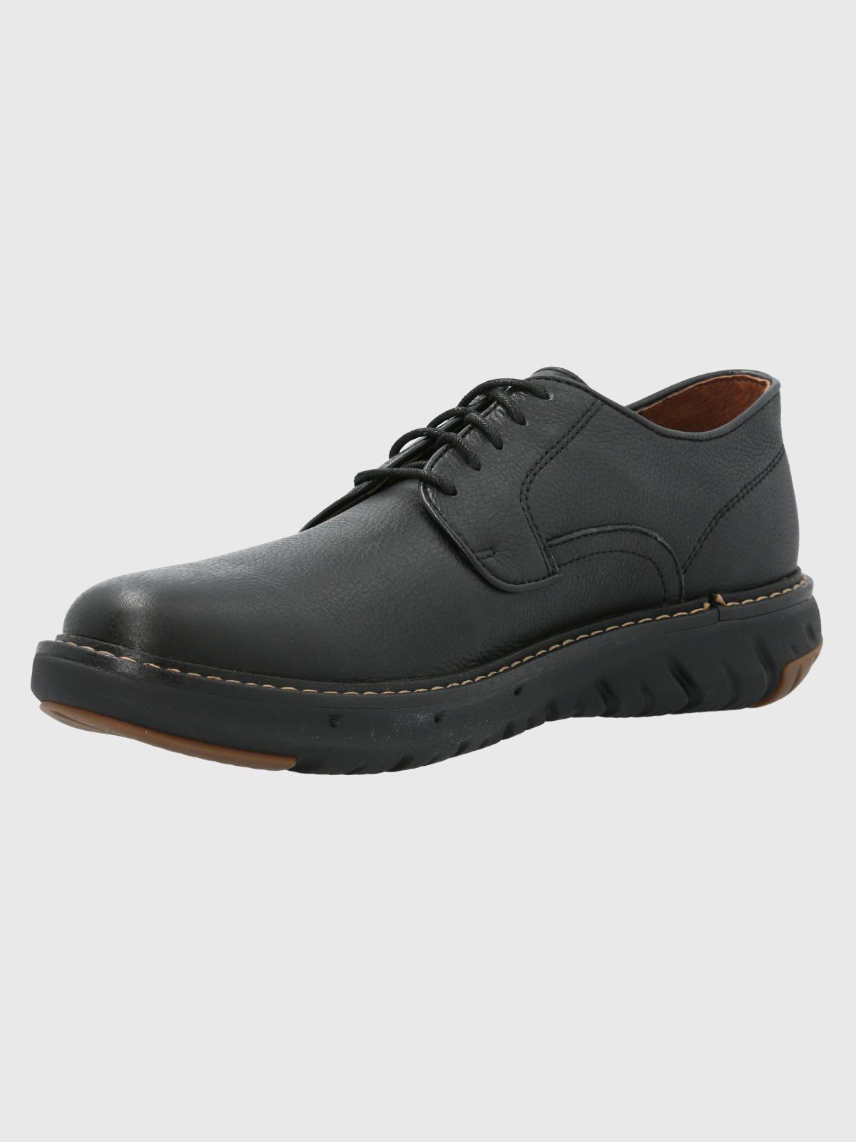 Zapato Cuero Hombre Smart Oxford Negro-5