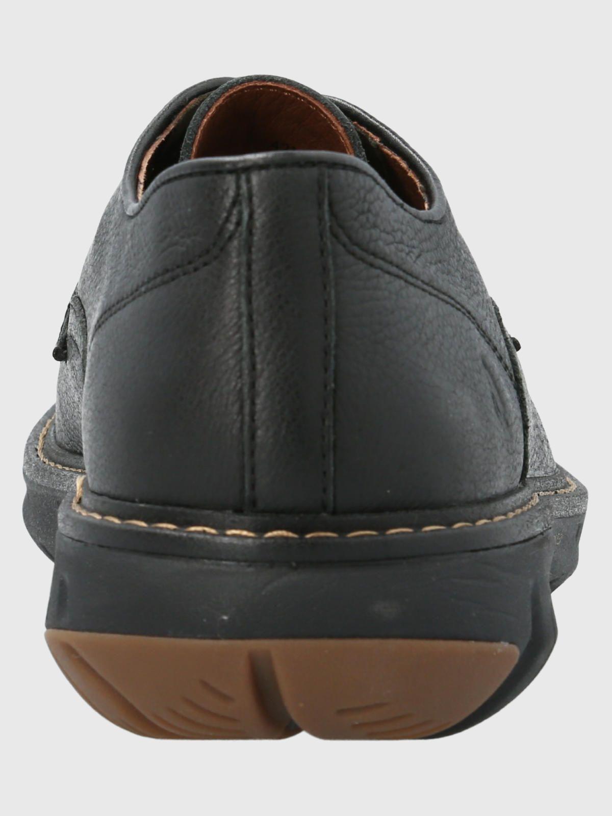 Zapato Cuero Hombre Smart Oxford Negro-6